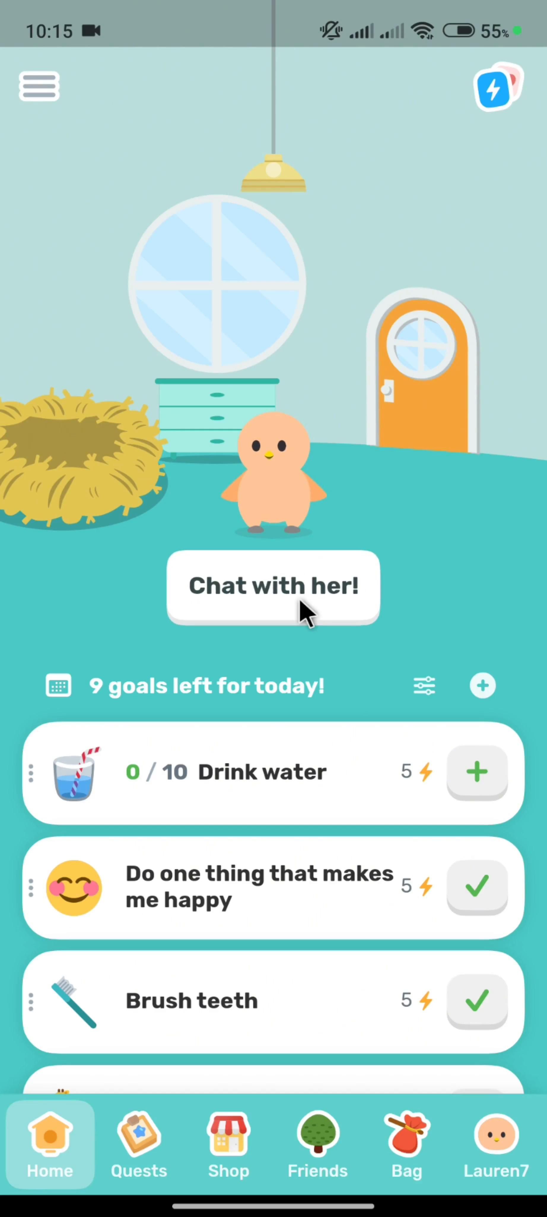 Finch screenshot