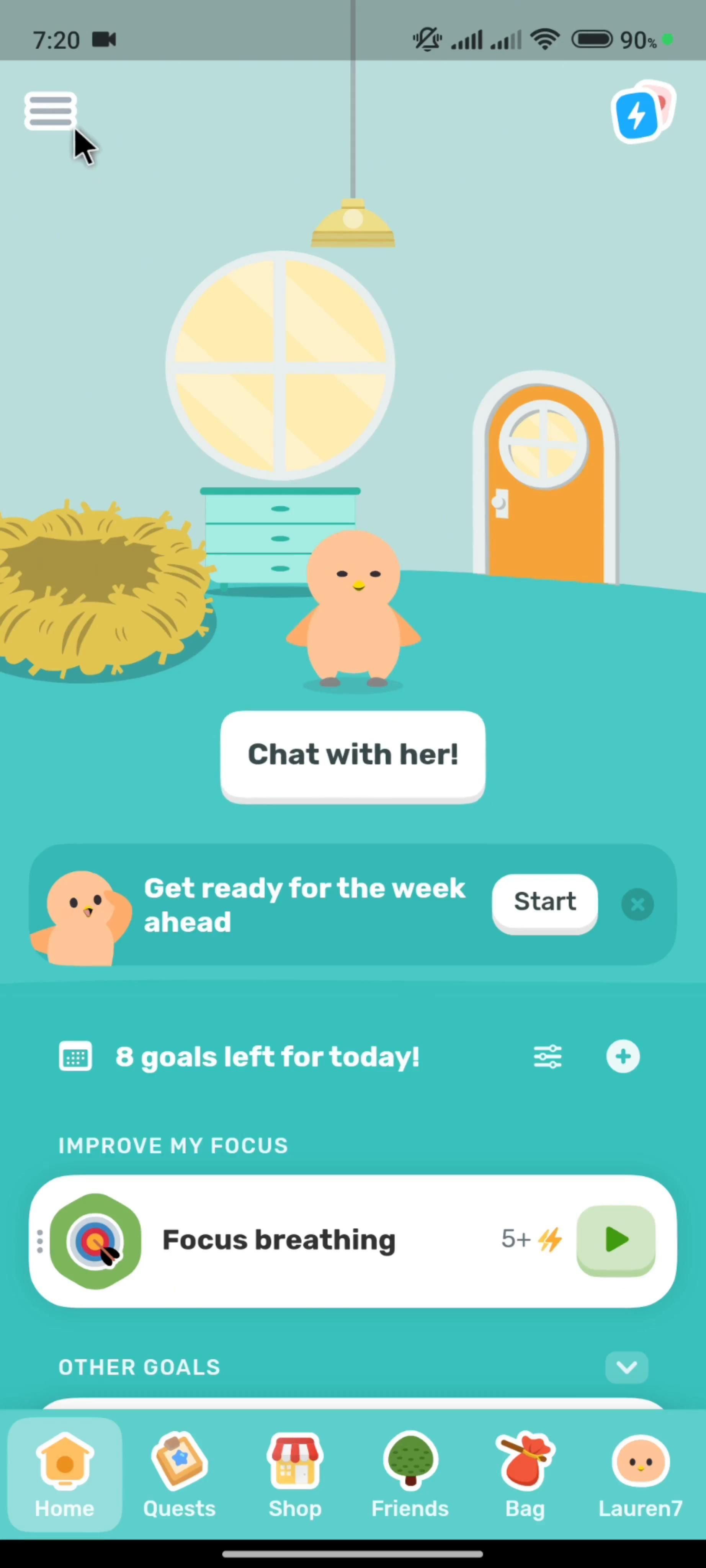 Finch screenshot