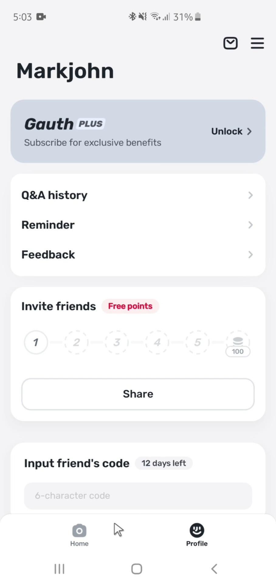Gauth screenshot