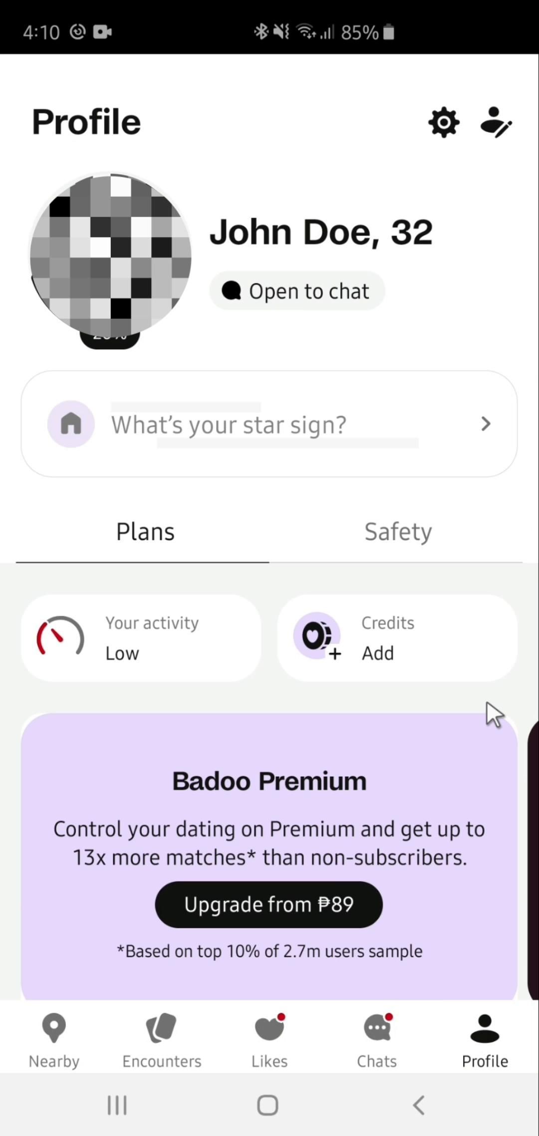 Badoo screenshot