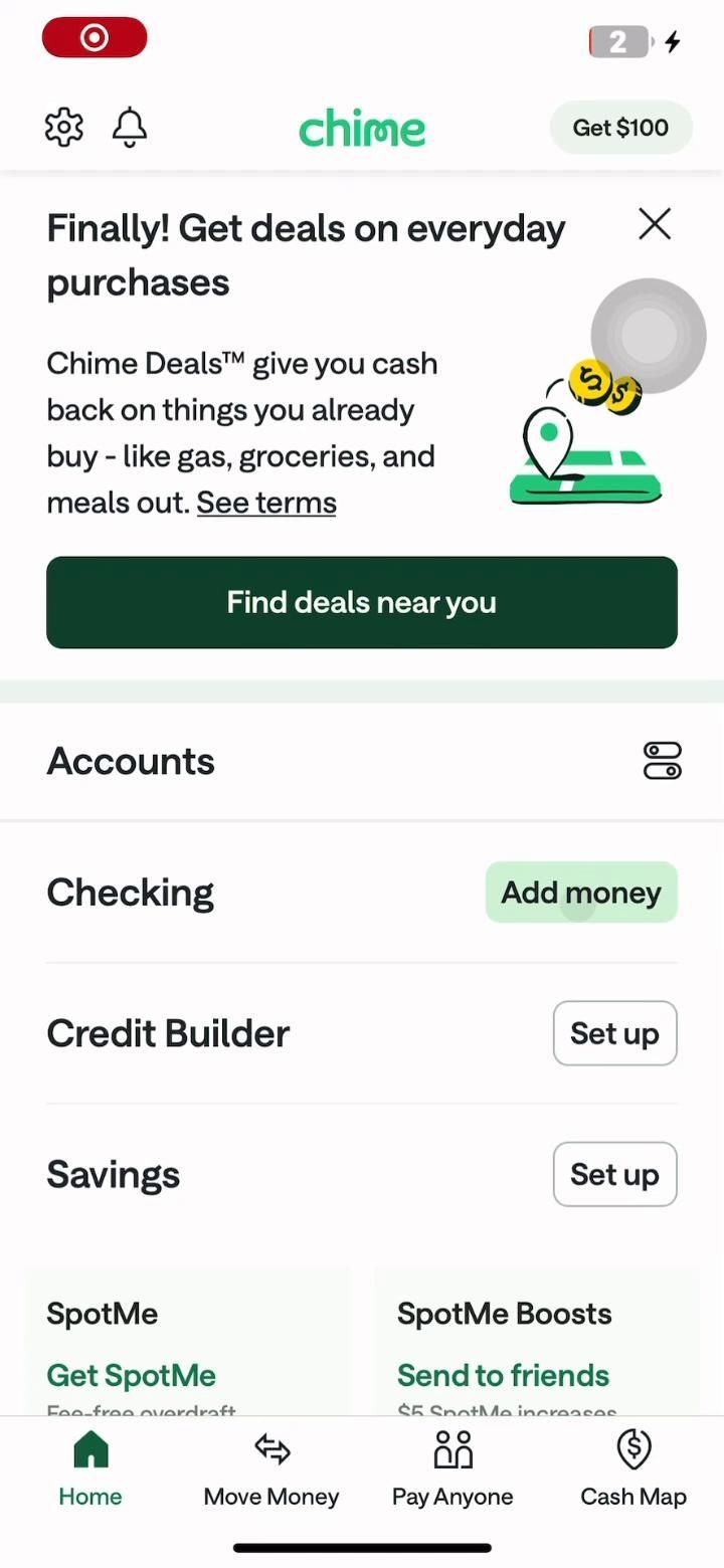 Chime screenshot