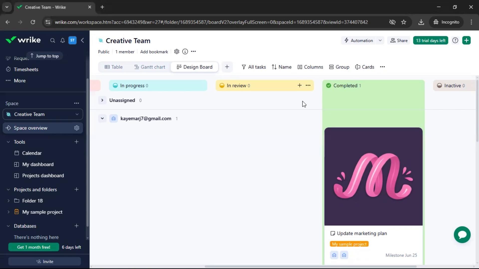 Creating an automation workflow on Wrike video thumbnail