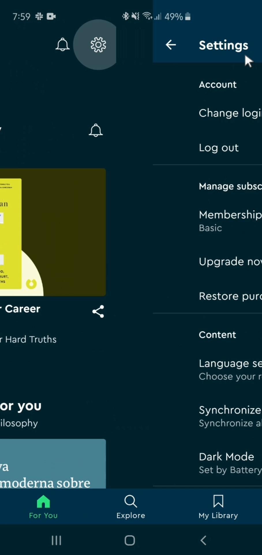 Updating your profile on Blinkist video thumbnail