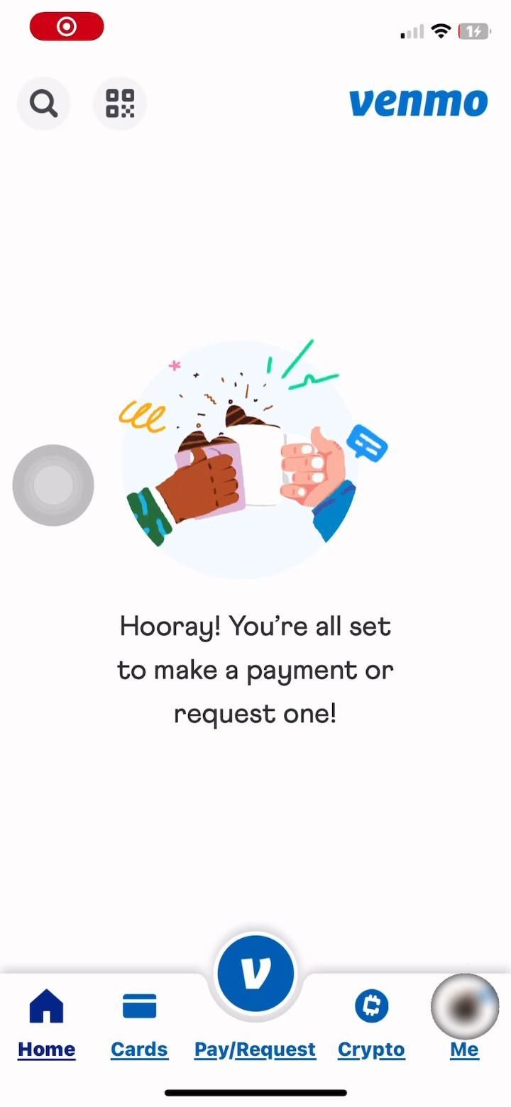 Venmo screenshot