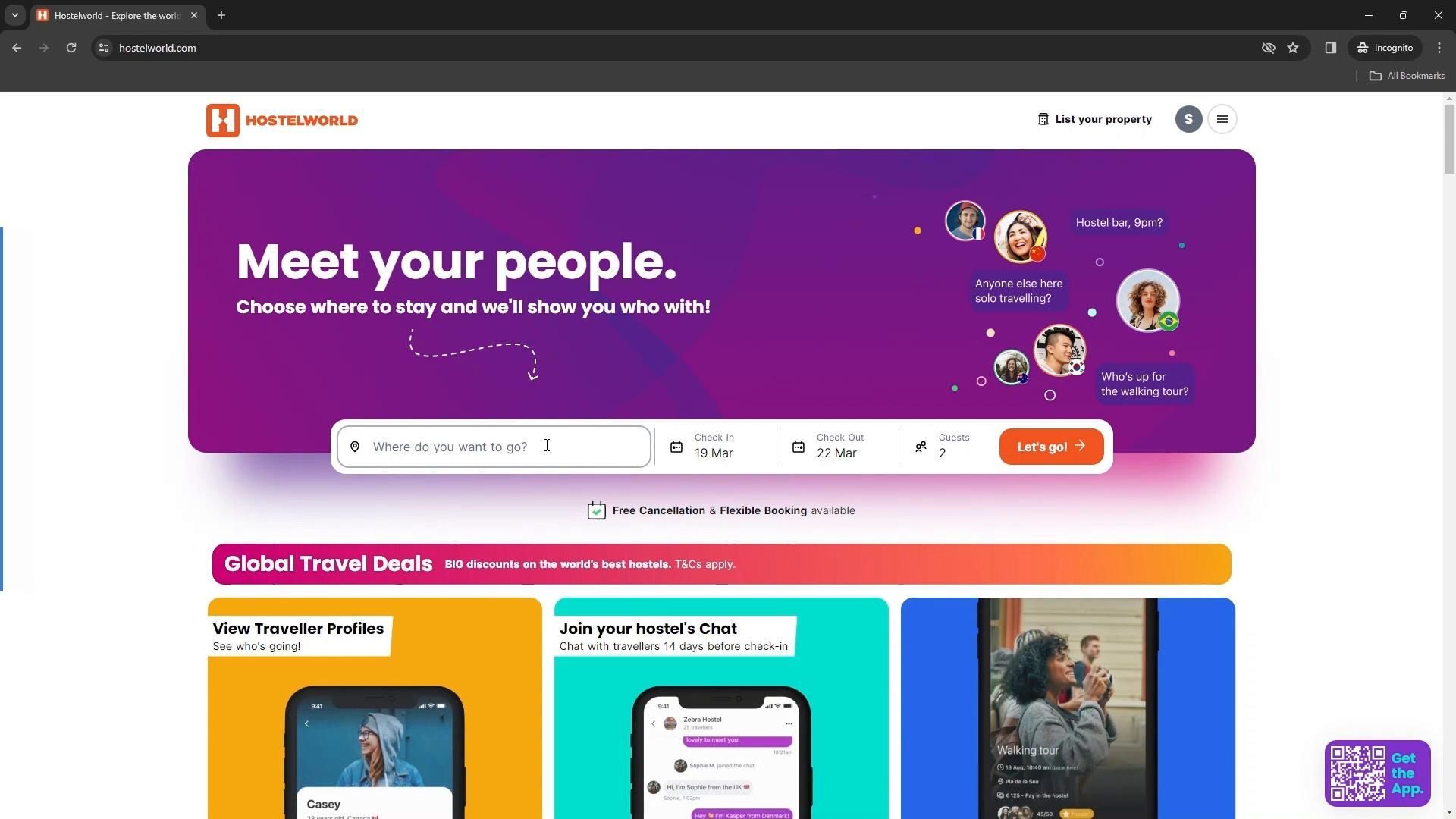 Booking a room on Hostelworld video thumbnail