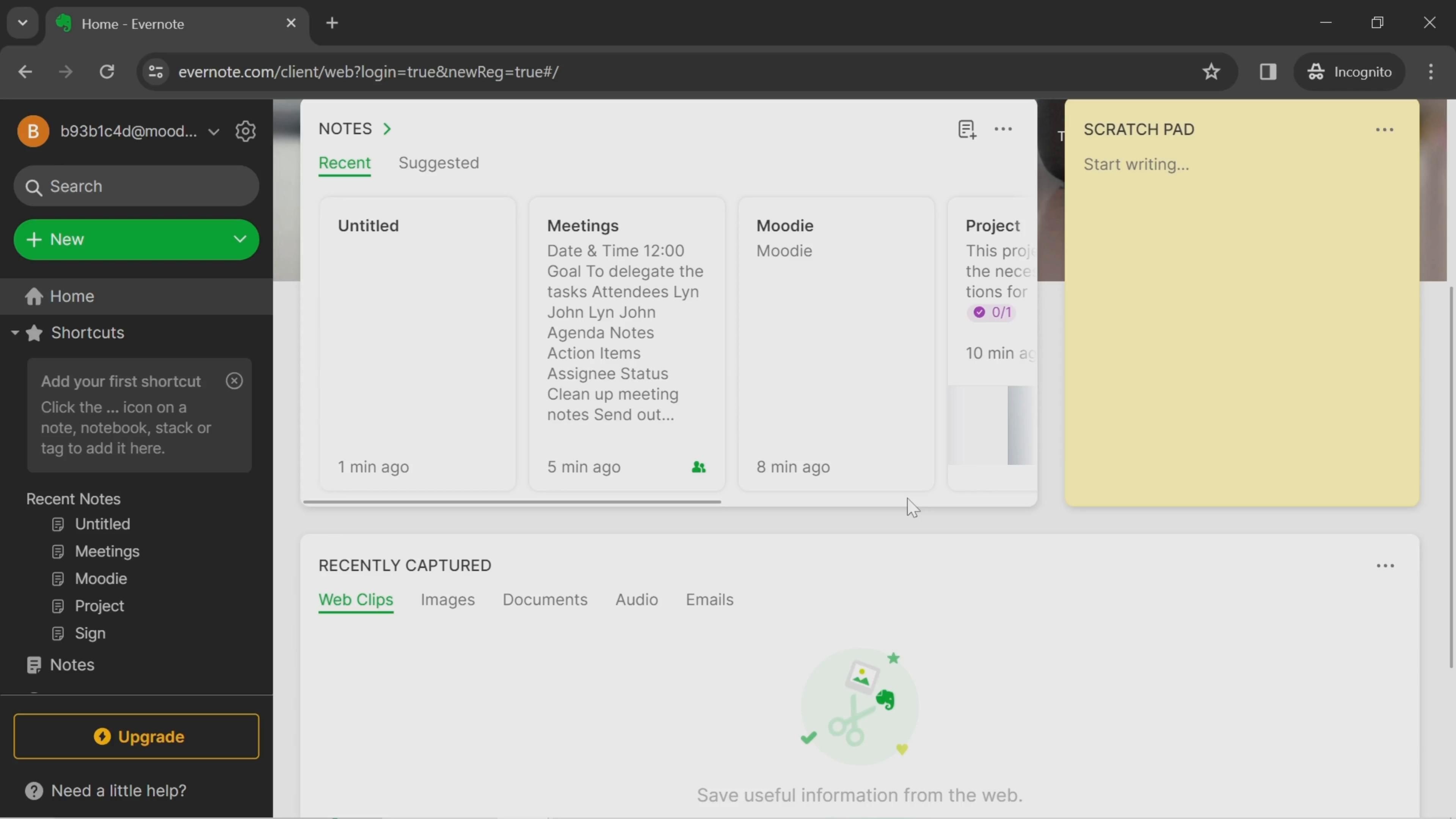 Updating your profile on Evernote video thumbnail