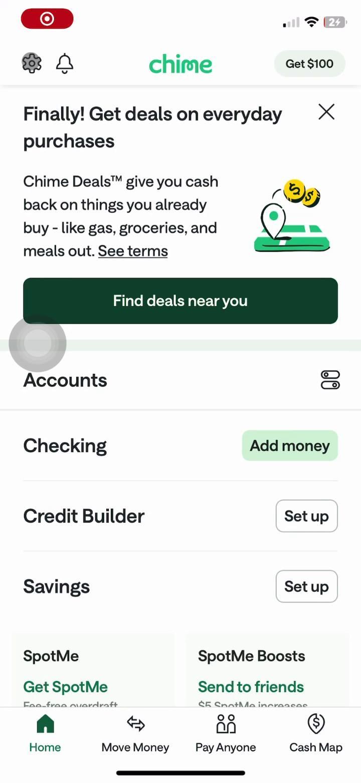 Chime screenshot