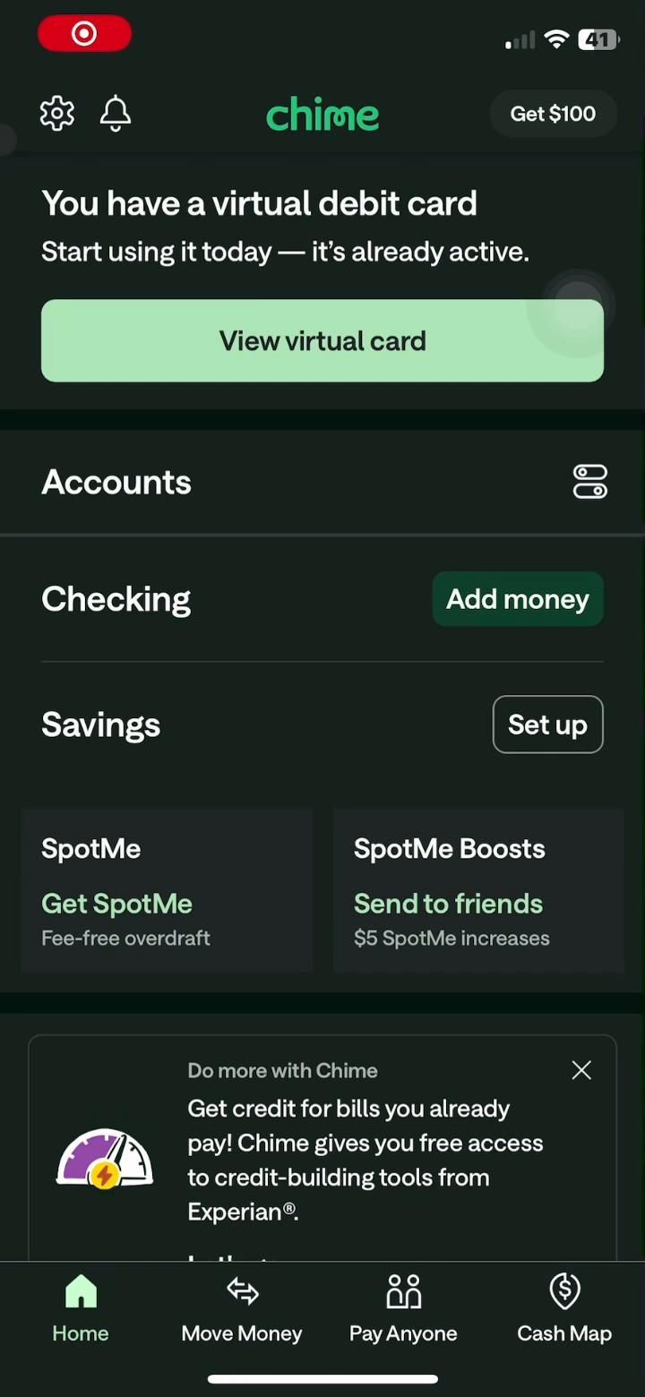 Chime screenshot