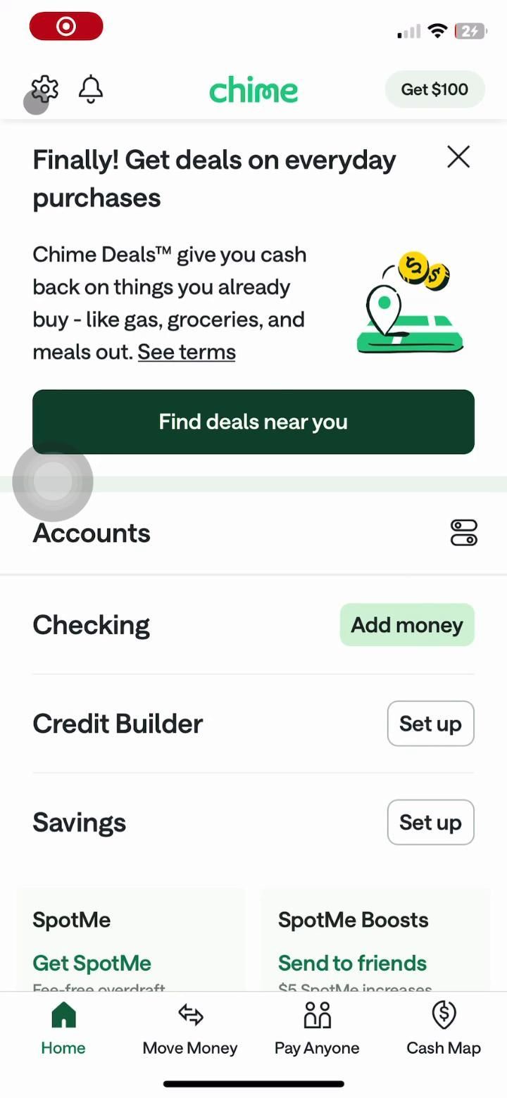 Chime screenshot