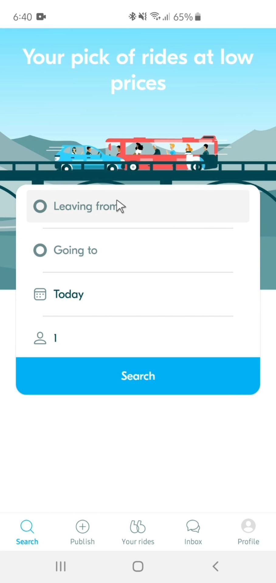 BlaBlaCar screenshot