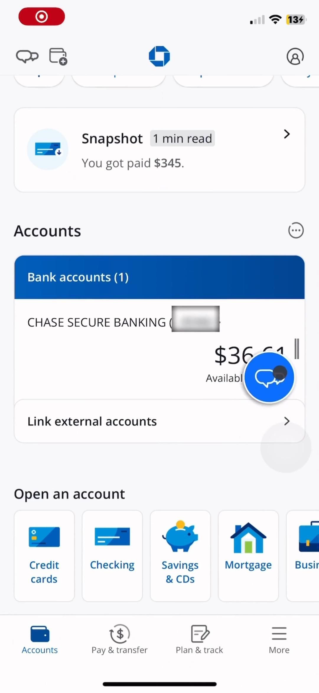General browsing on Chase video thumbnail