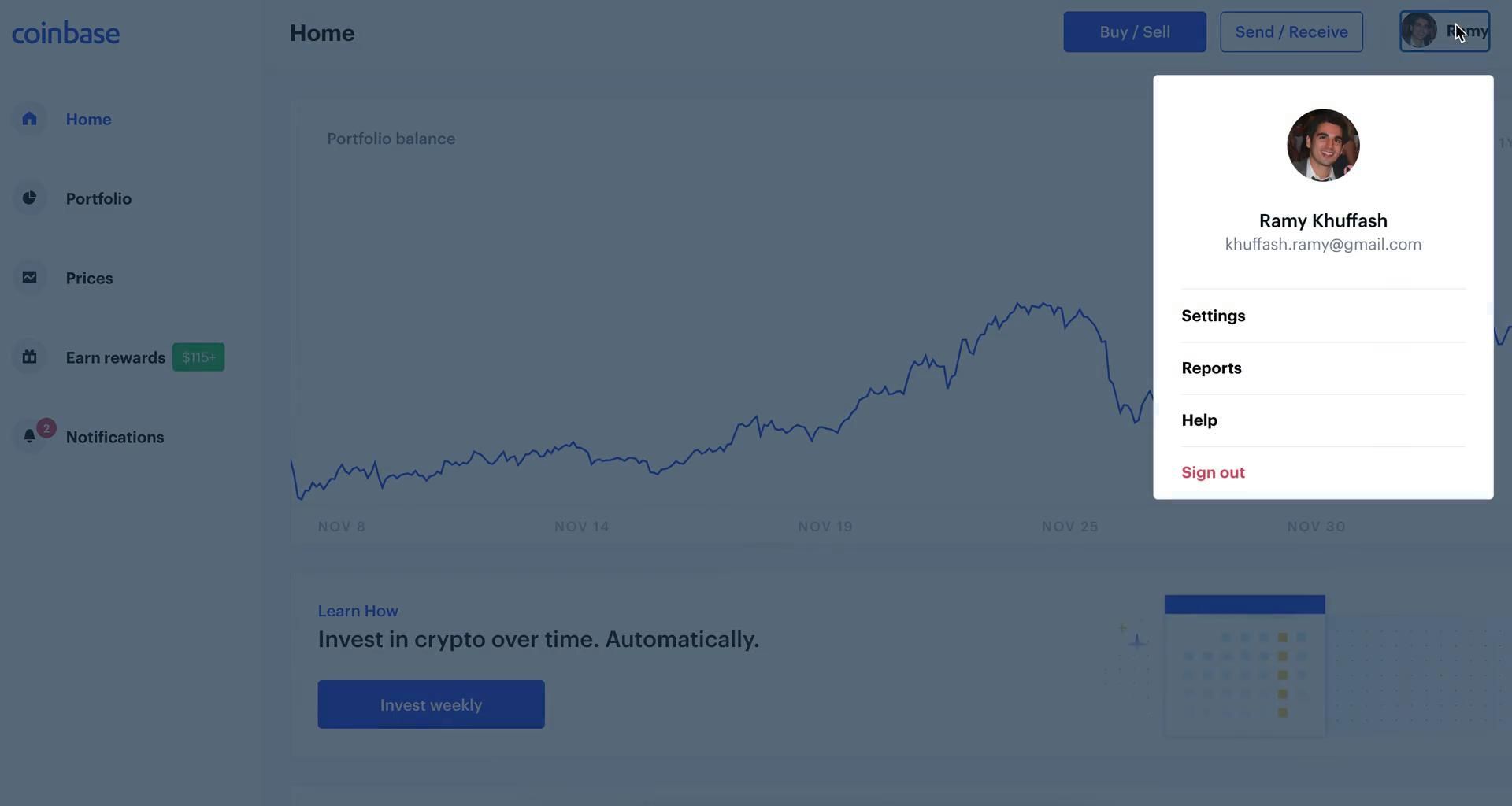 Enabling 2FA on Coinbase video thumbnail
