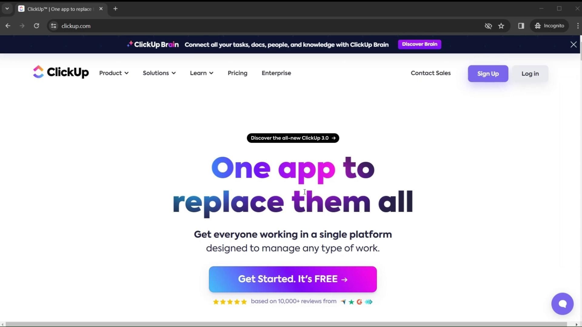 Onboarding on ClickUp video thumbnail