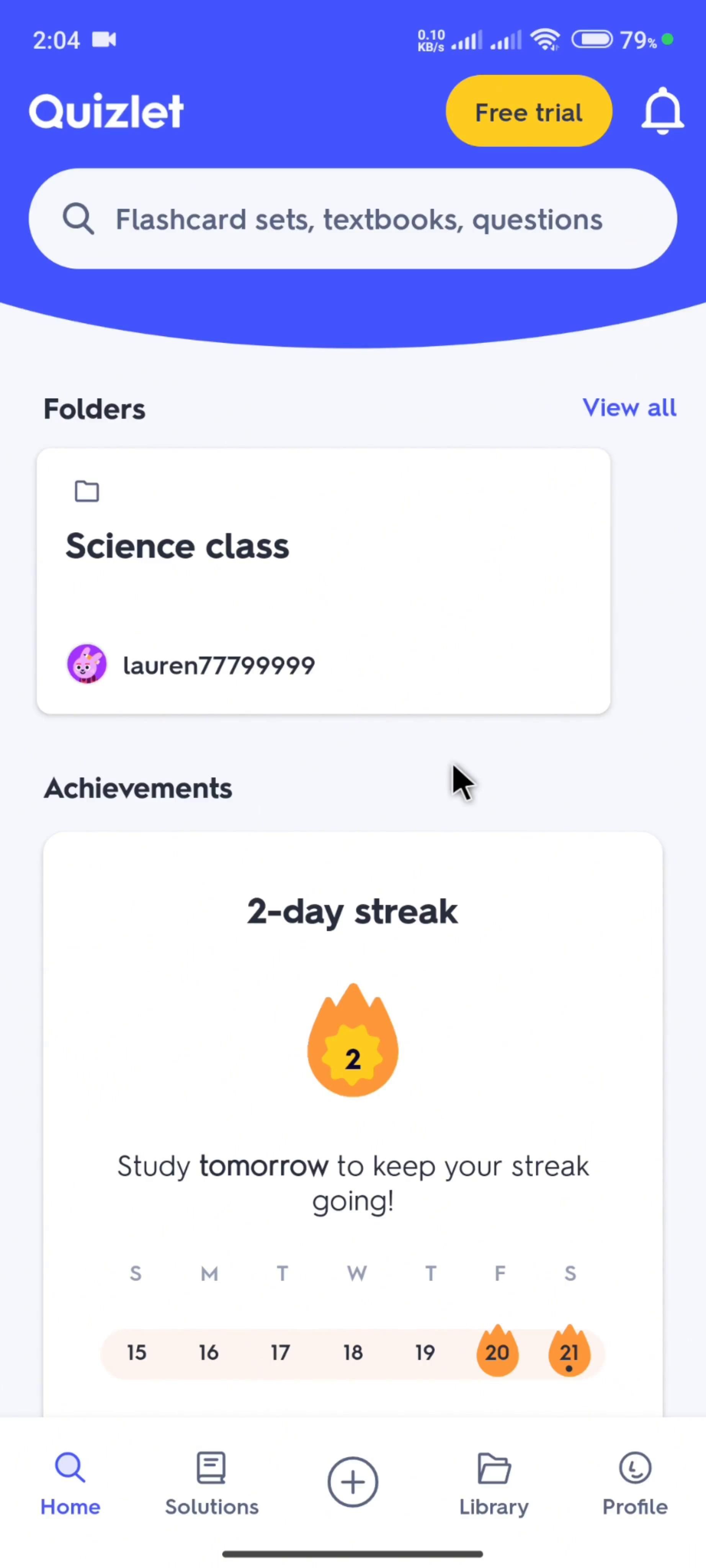 Quizlet screenshot