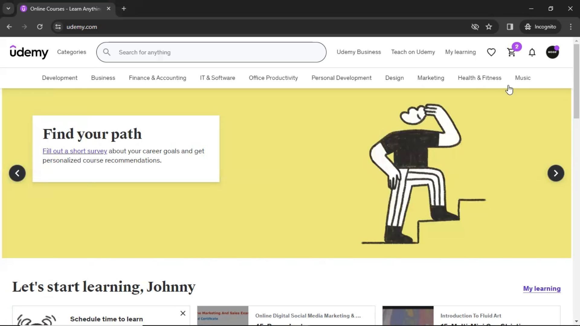 Udemy screenshot