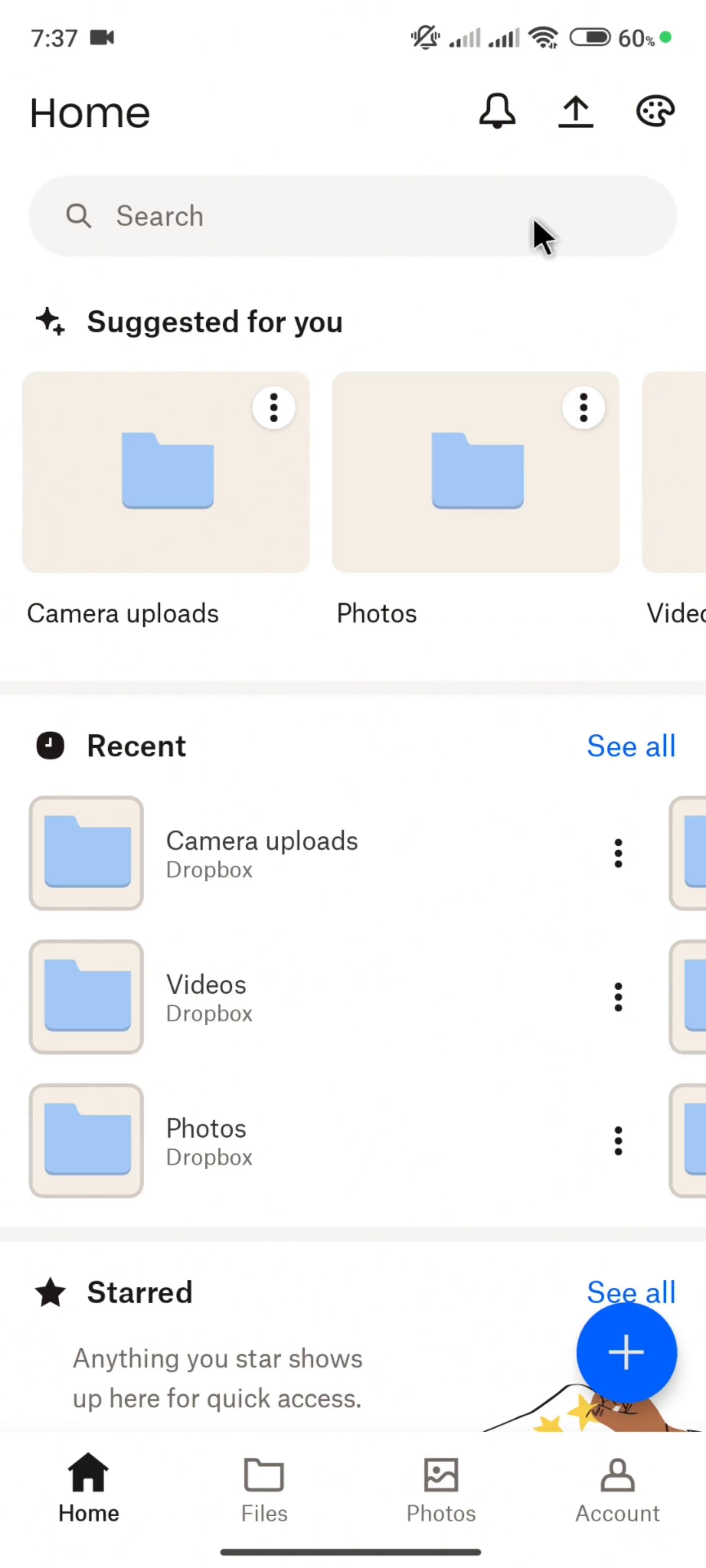 Uploading photos on Dropbox video thumbnail