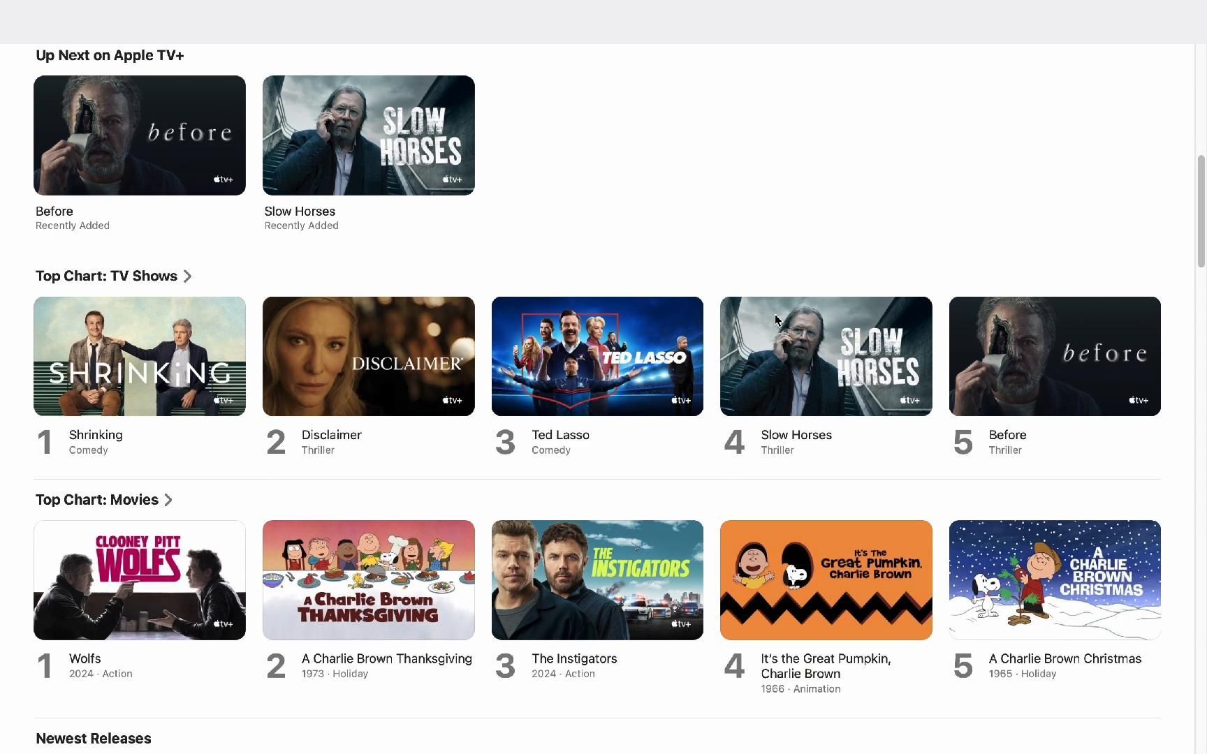 Apple TV screenshot