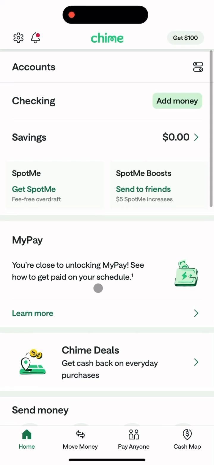 Linking a debit card on Chime video thumbnail