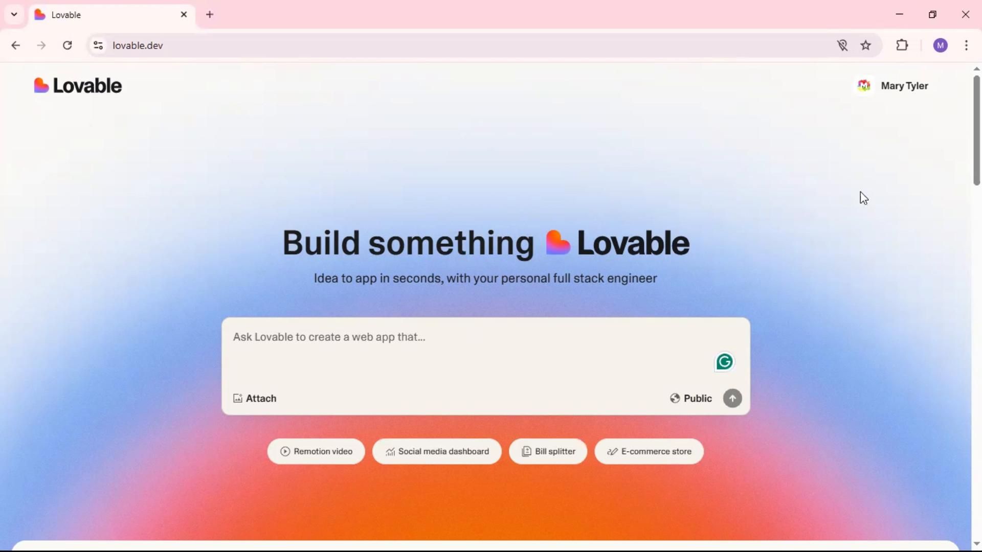 Remixing a project on Lovable video thumbnail