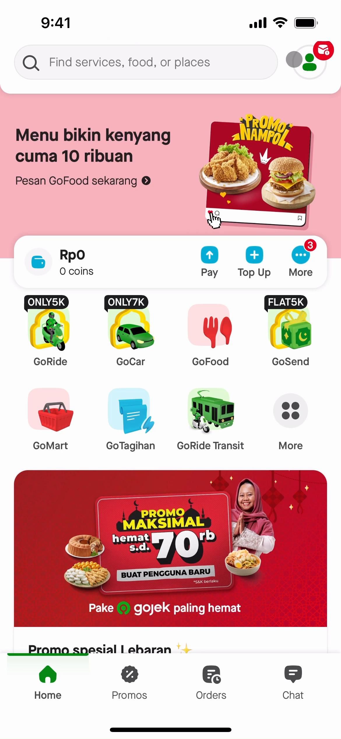 Gojek screenshot