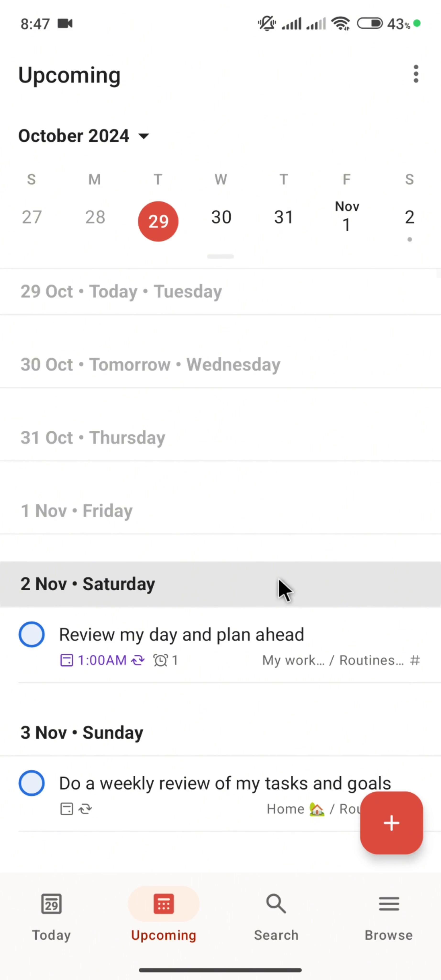 Connecting a calendar on Todoist video thumbnail