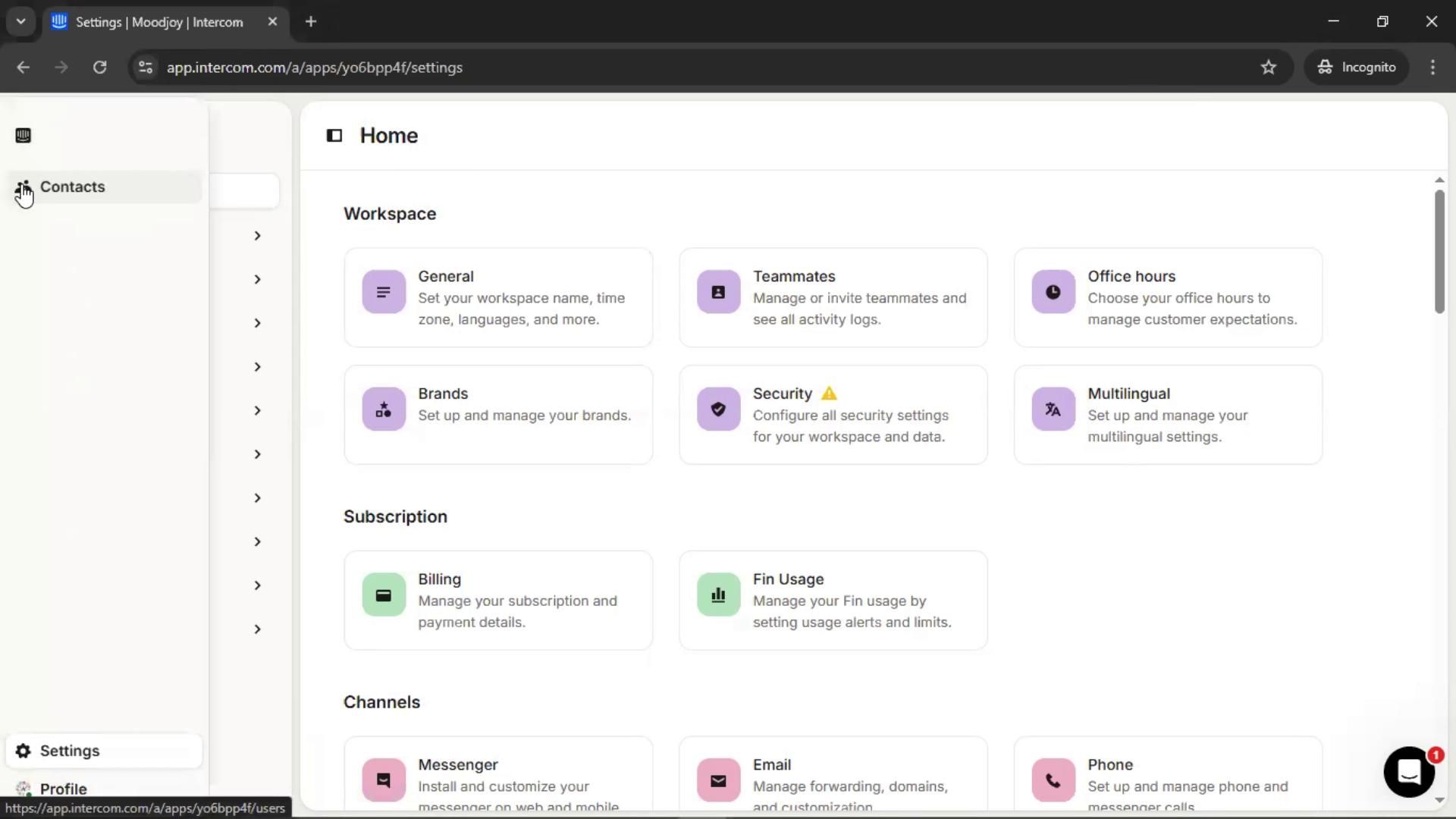 Exporting data on Intercom video thumbnail
