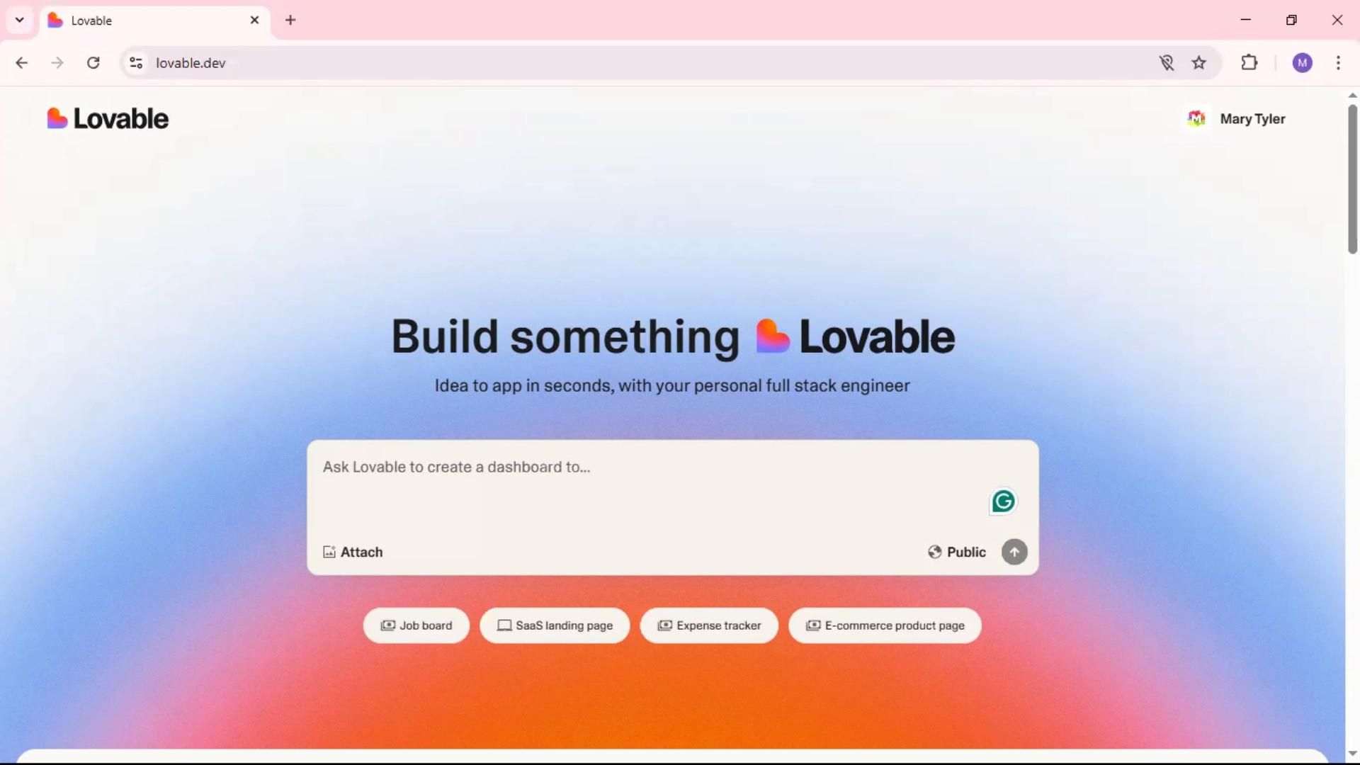 Deleting a project on Lovable video thumbnail
