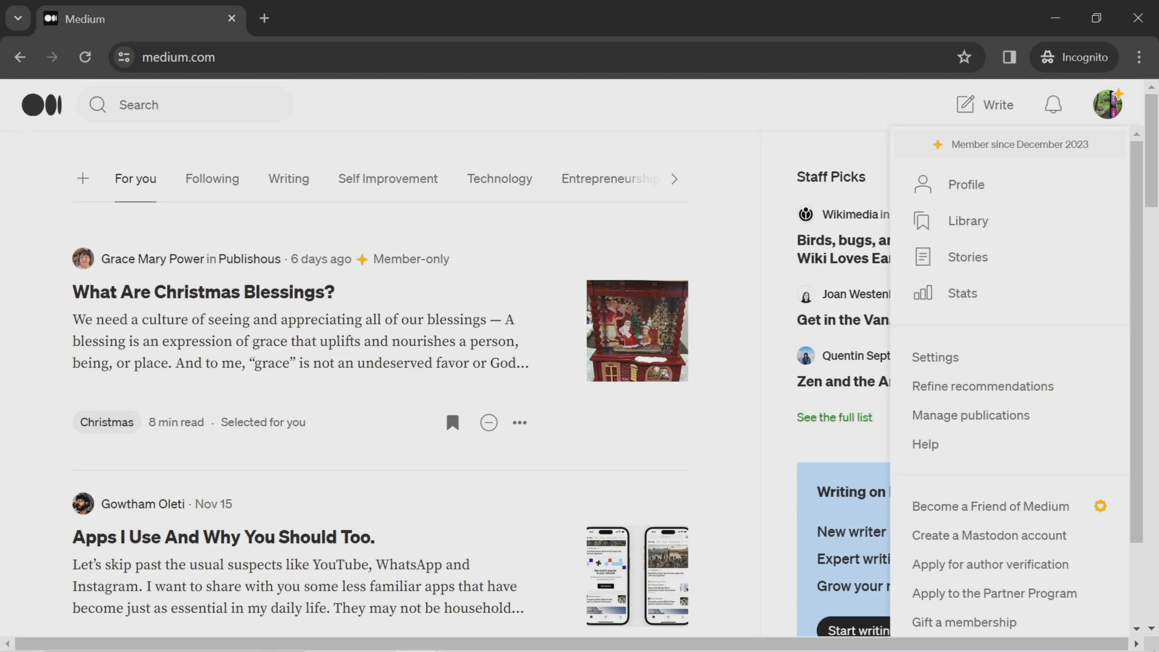 Medium screenshot