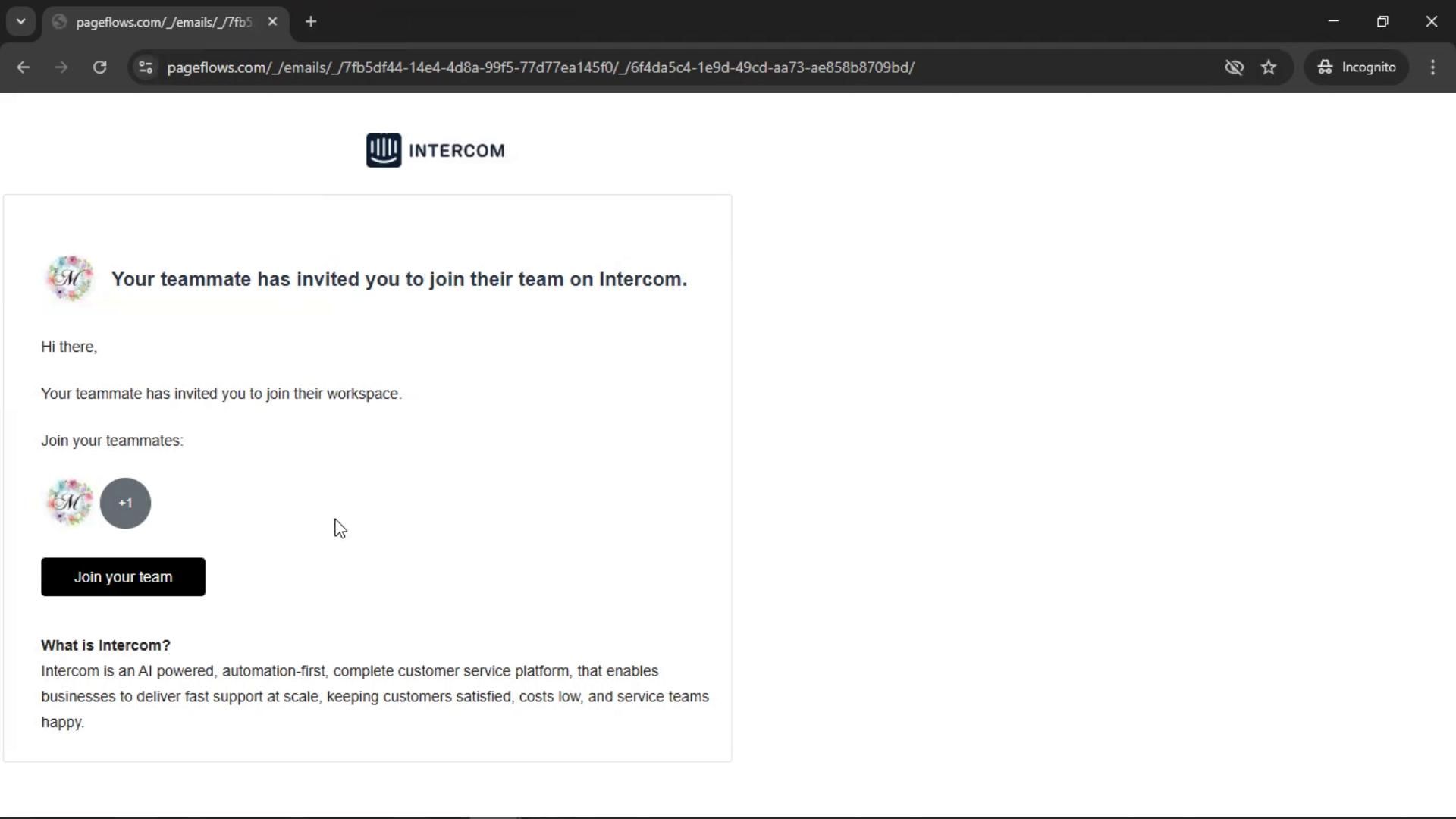 Accepting an invite on Intercom video thumbnail