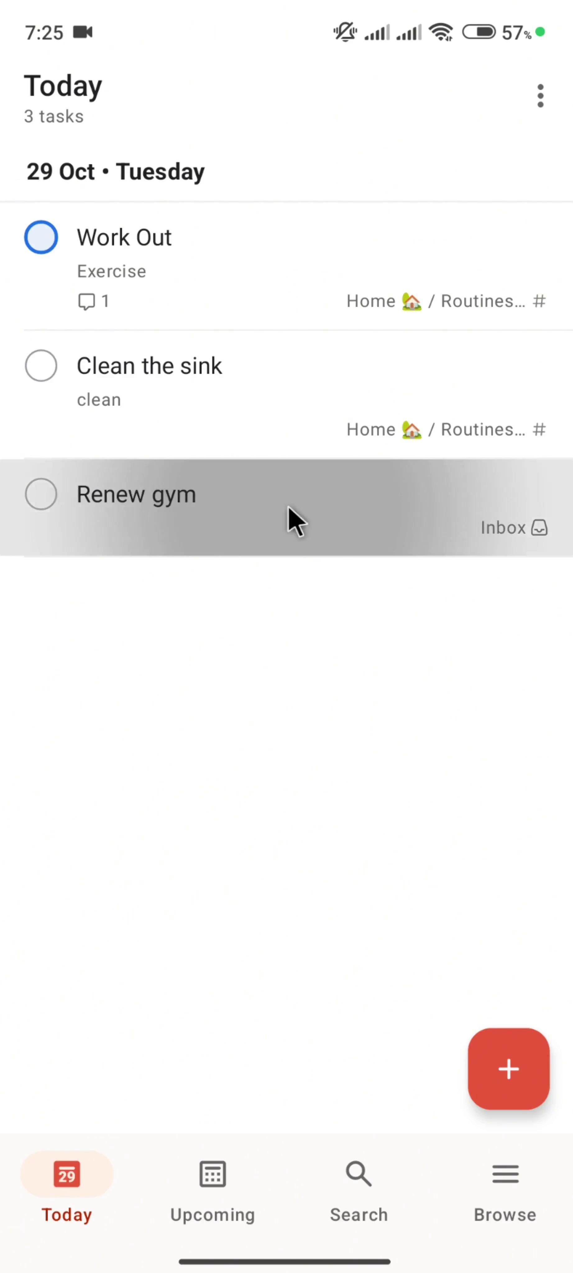 Deleting tasks on Todoist video thumbnail