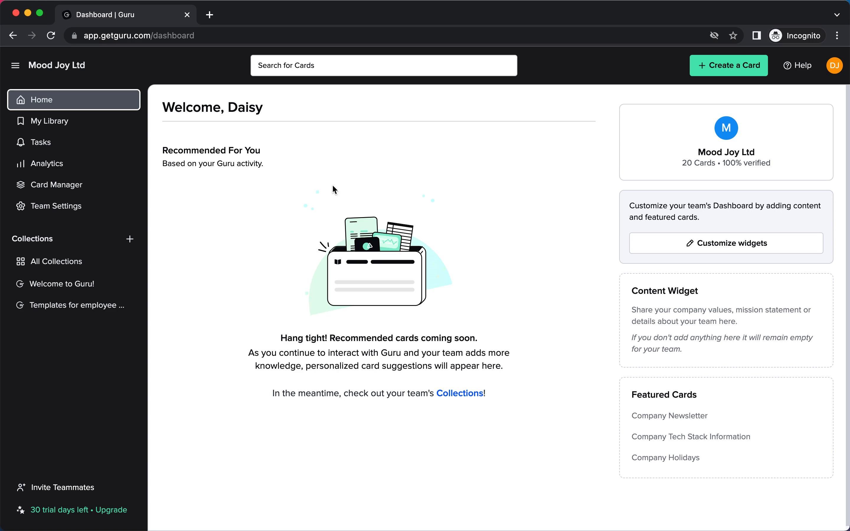 Guru screenshot