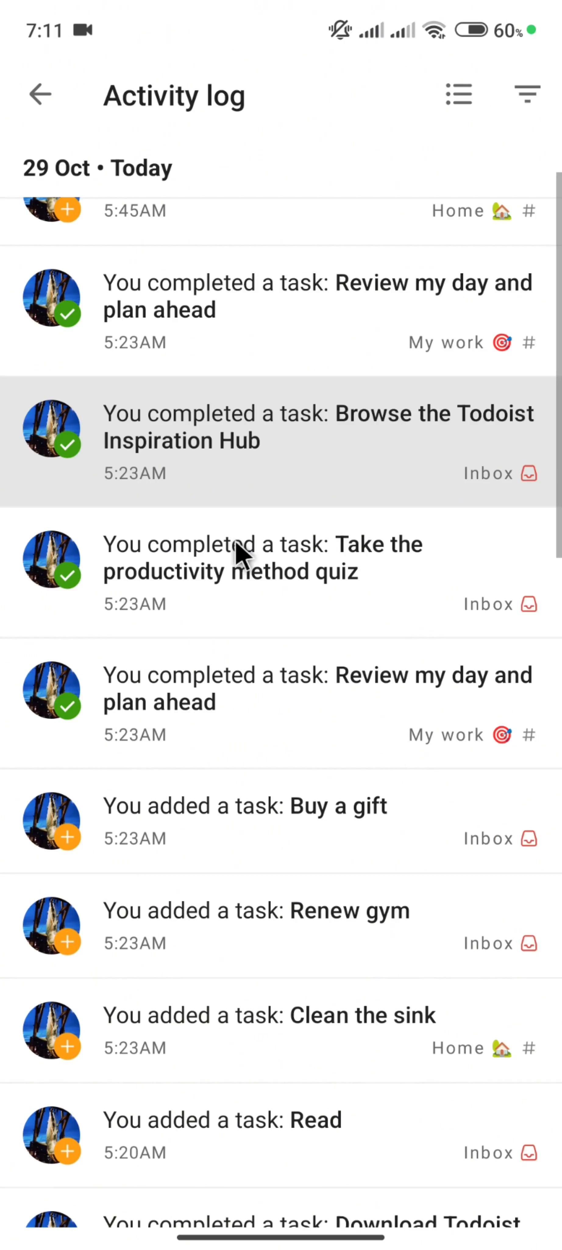 Filtering and sorting on Todoist video thumbnail