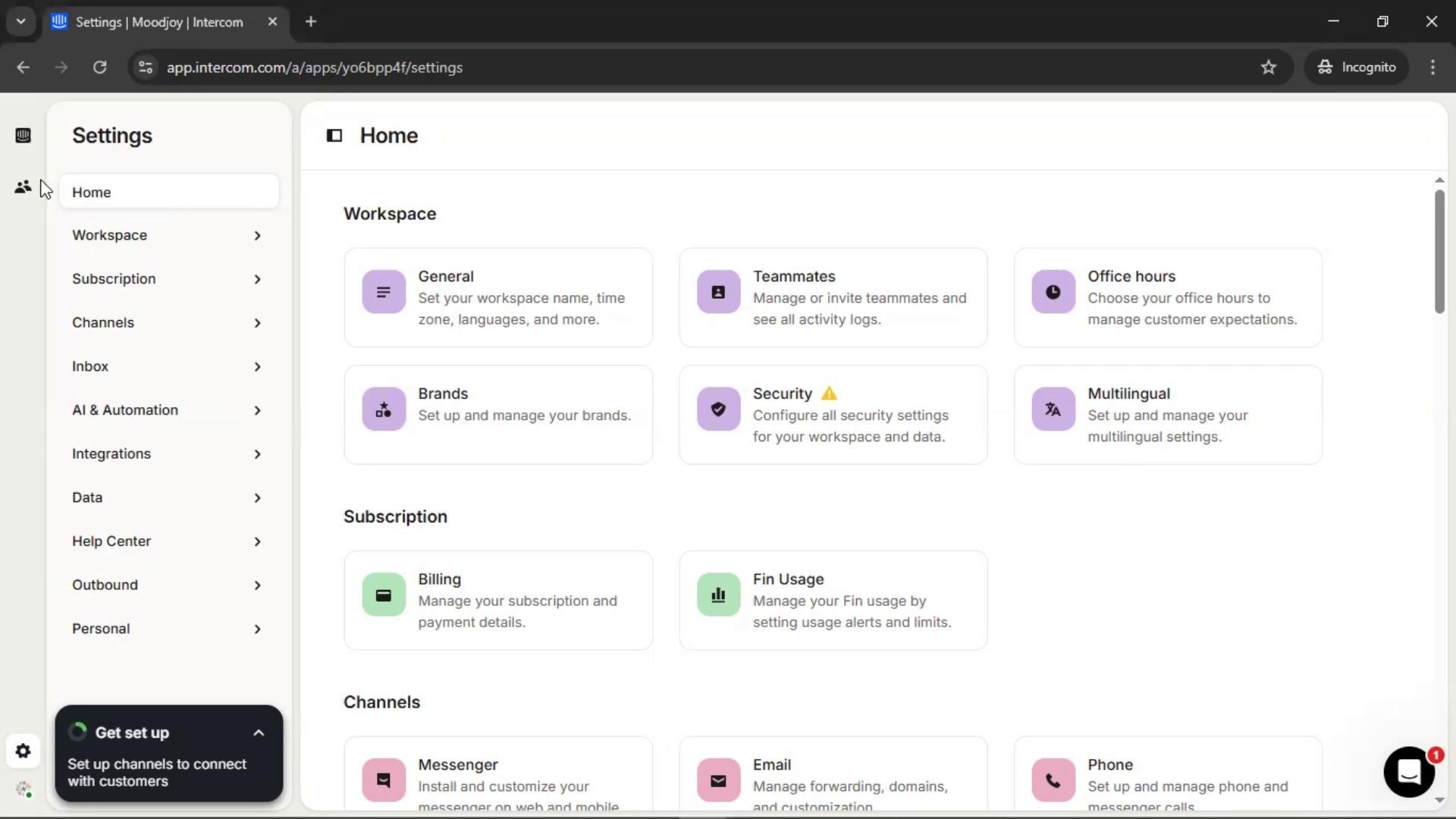 CRM on Intercom video thumbnail
