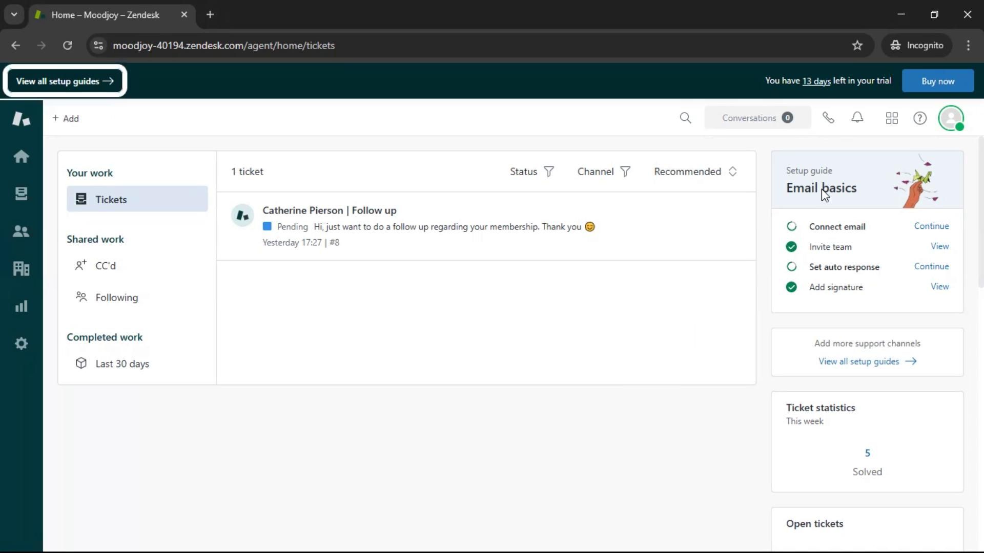 Upgrading your account on Zendesk video thumbnail