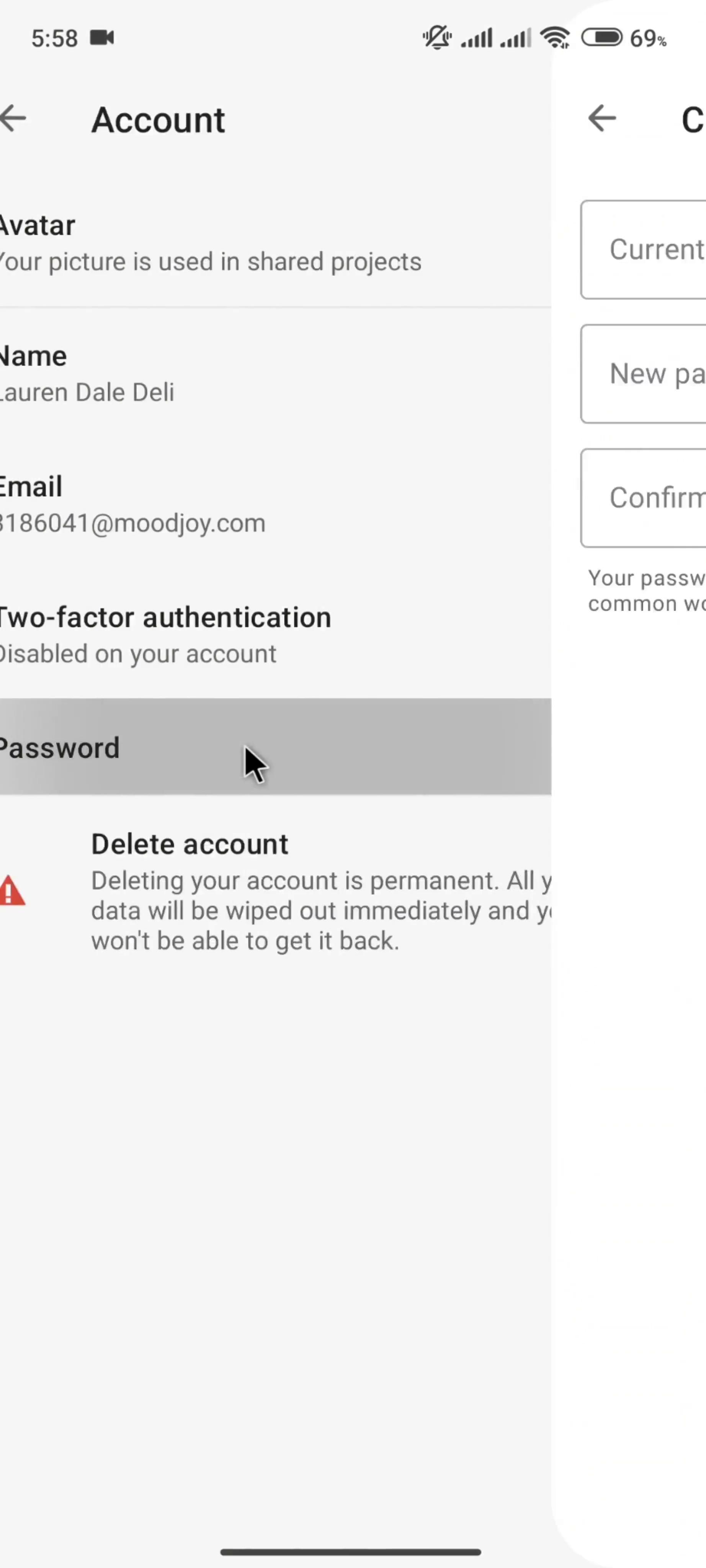 Changing password on Todoist video thumbnail