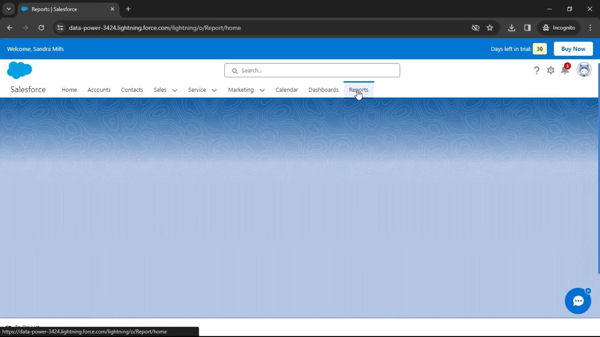Salesforce screenshot