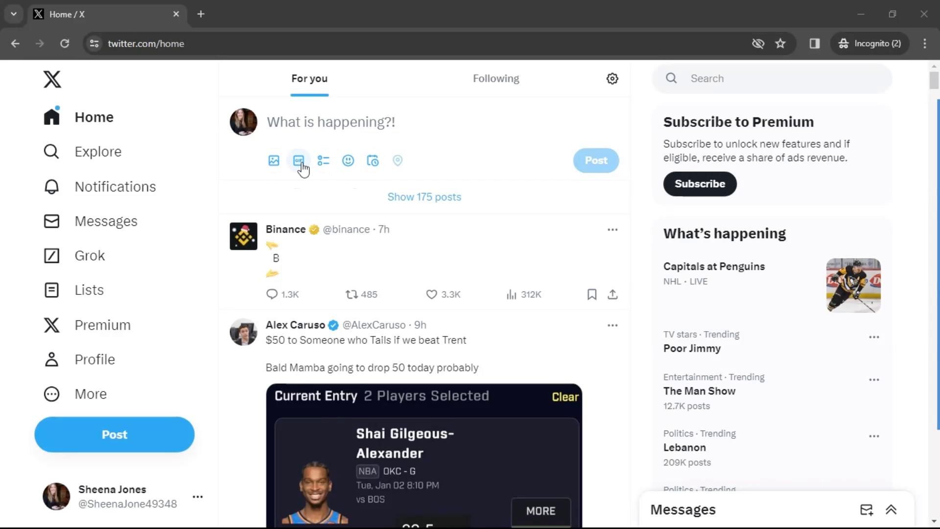Twitter screenshot