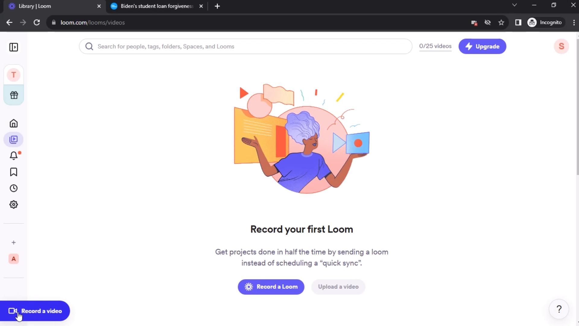 Loom screenshot