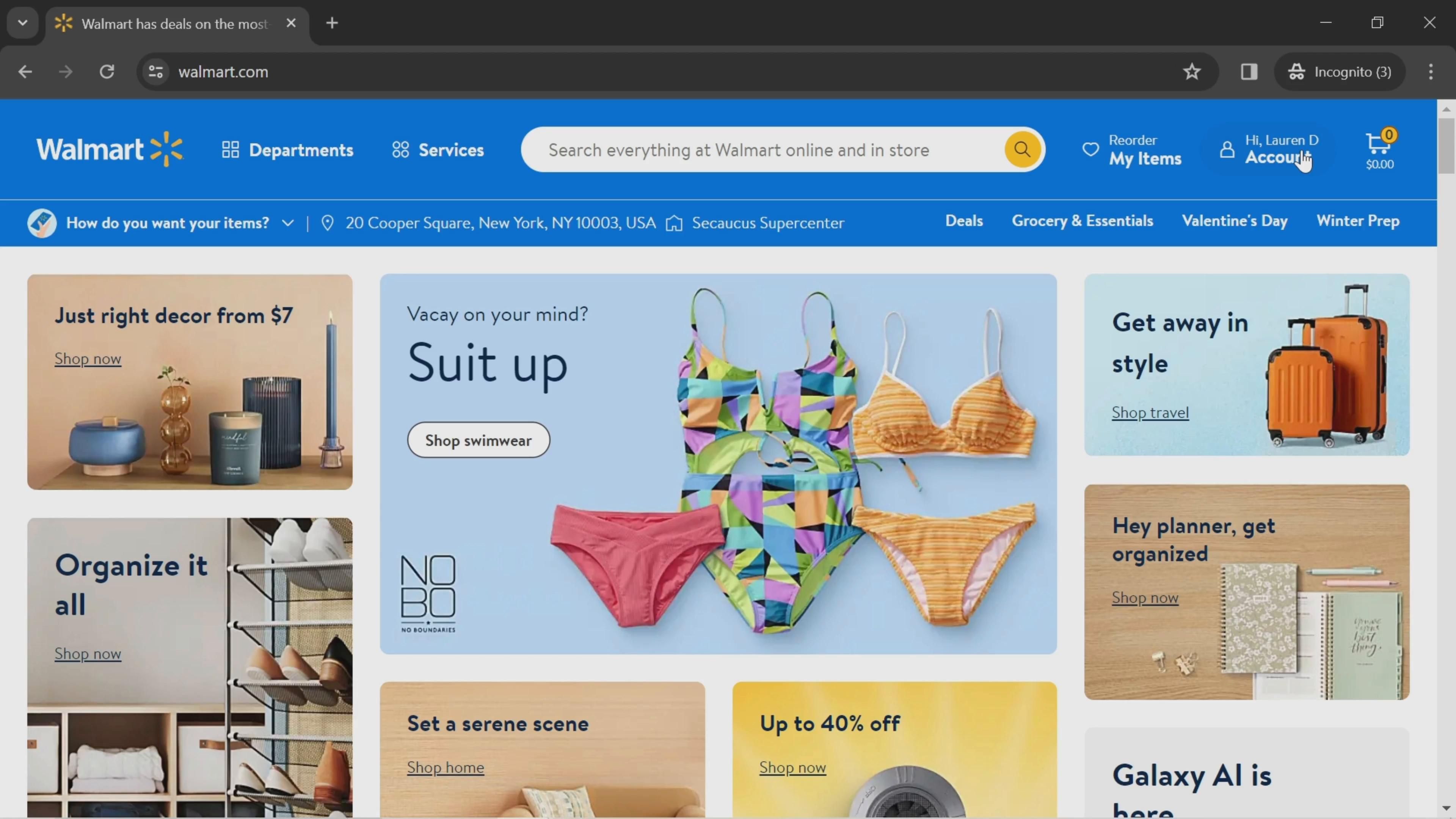 Walmart screenshot