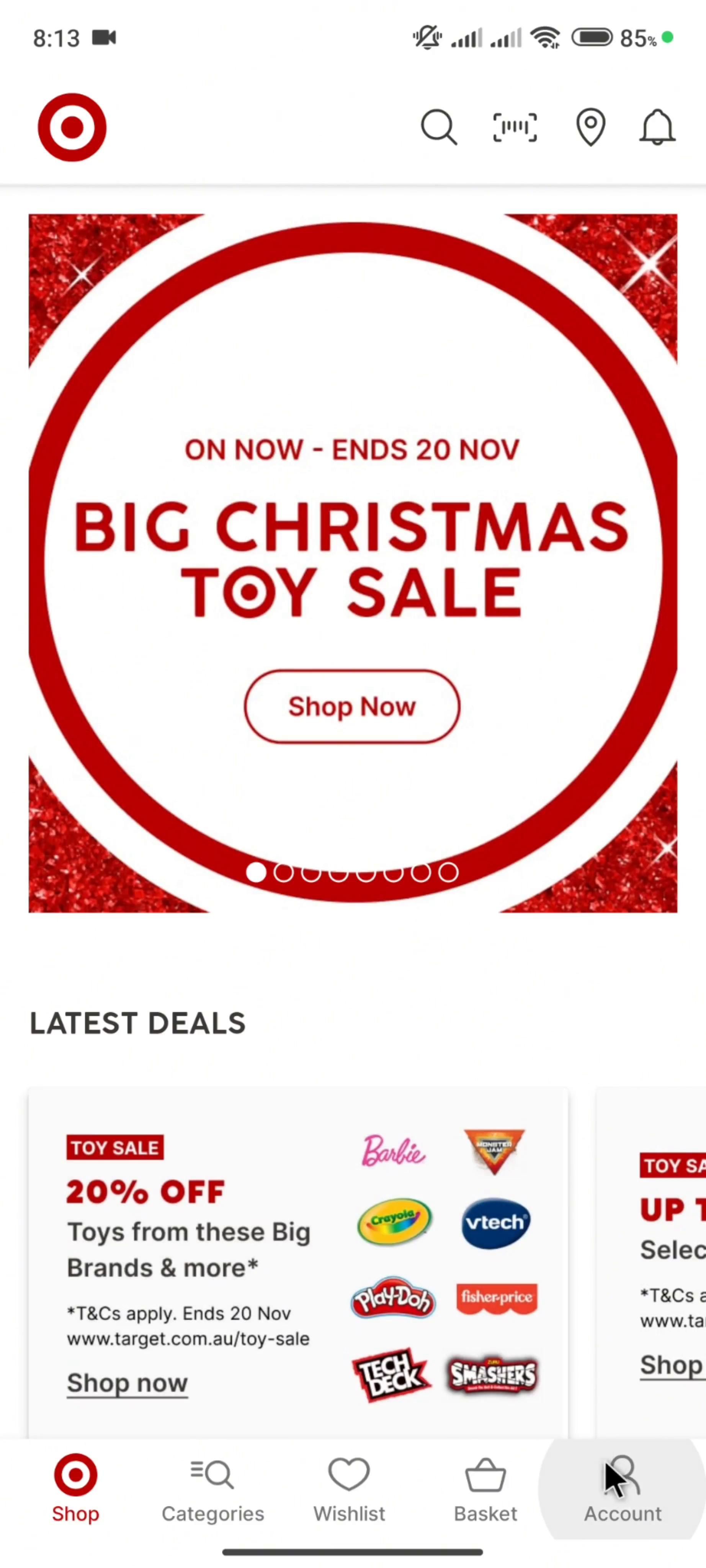 Logging out on Target video thumbnail