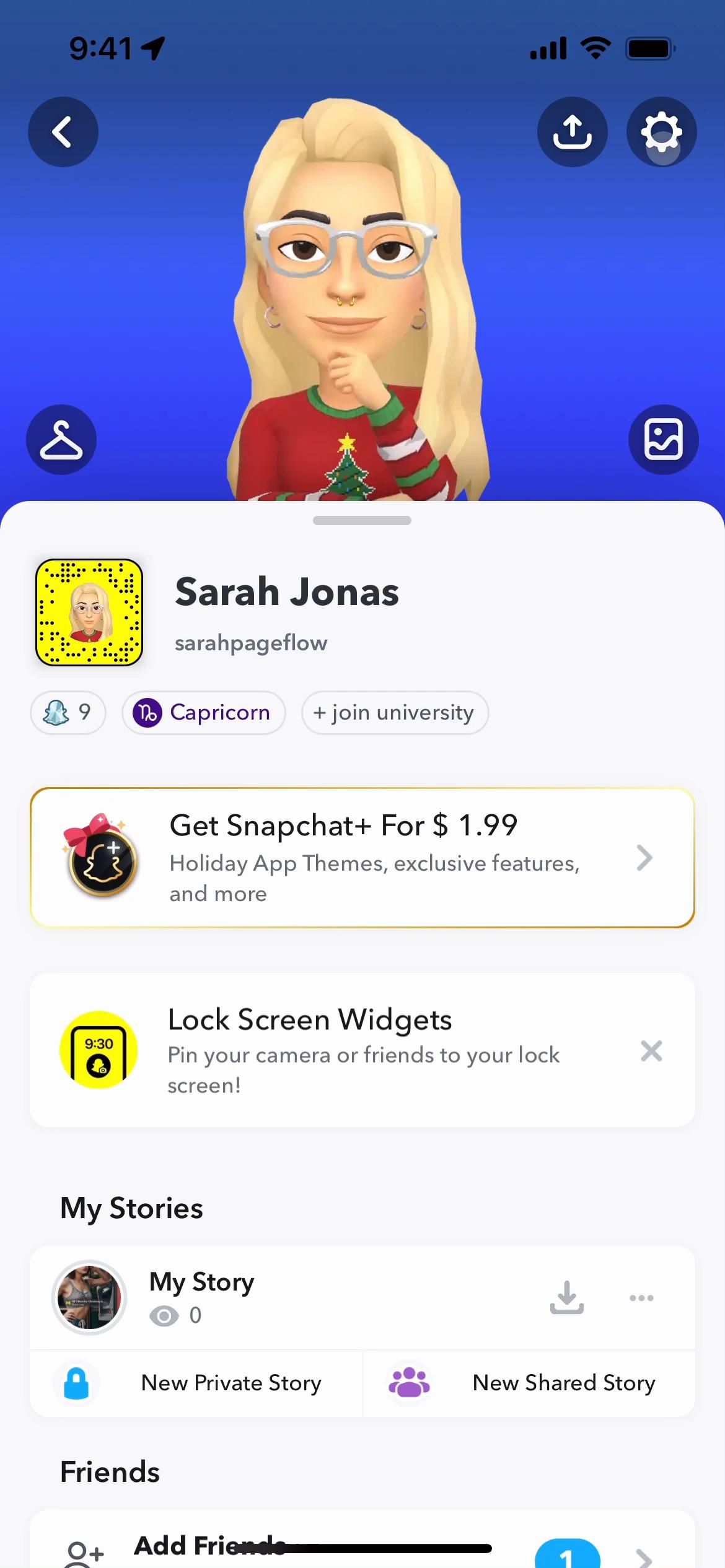 Snapchat screenshot