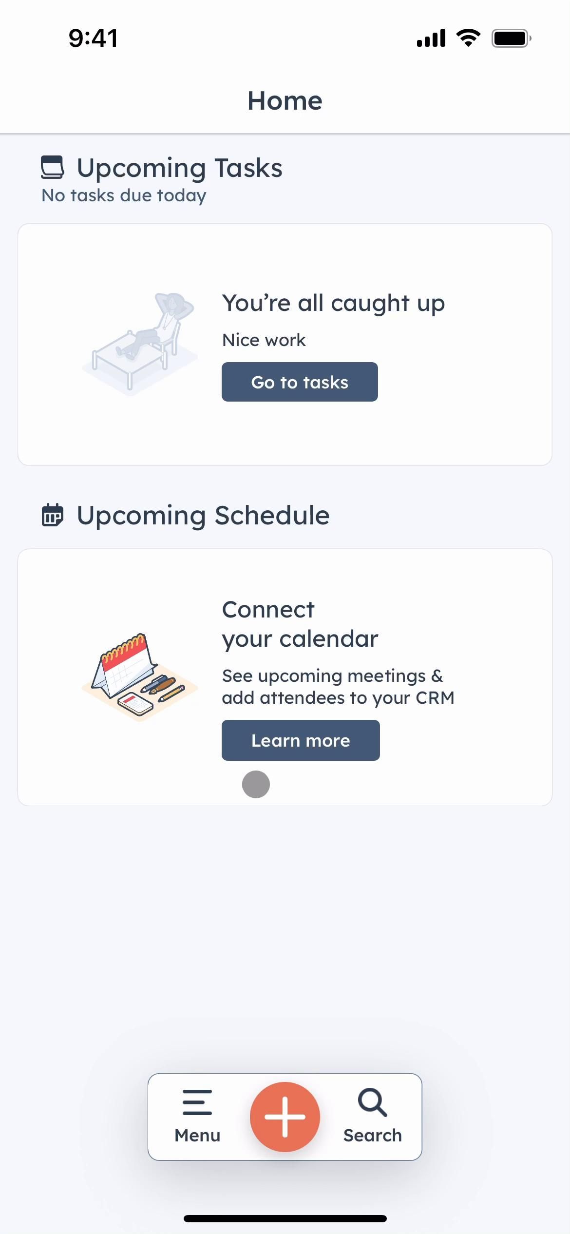 HubSpot CRM screenshot