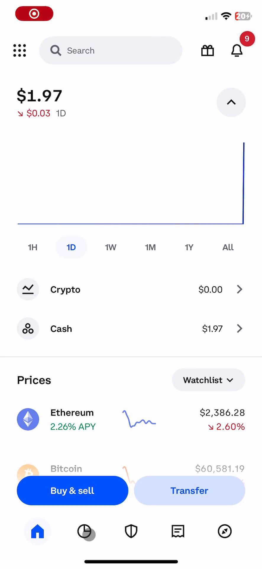 My assets on Coinbase video thumbnail