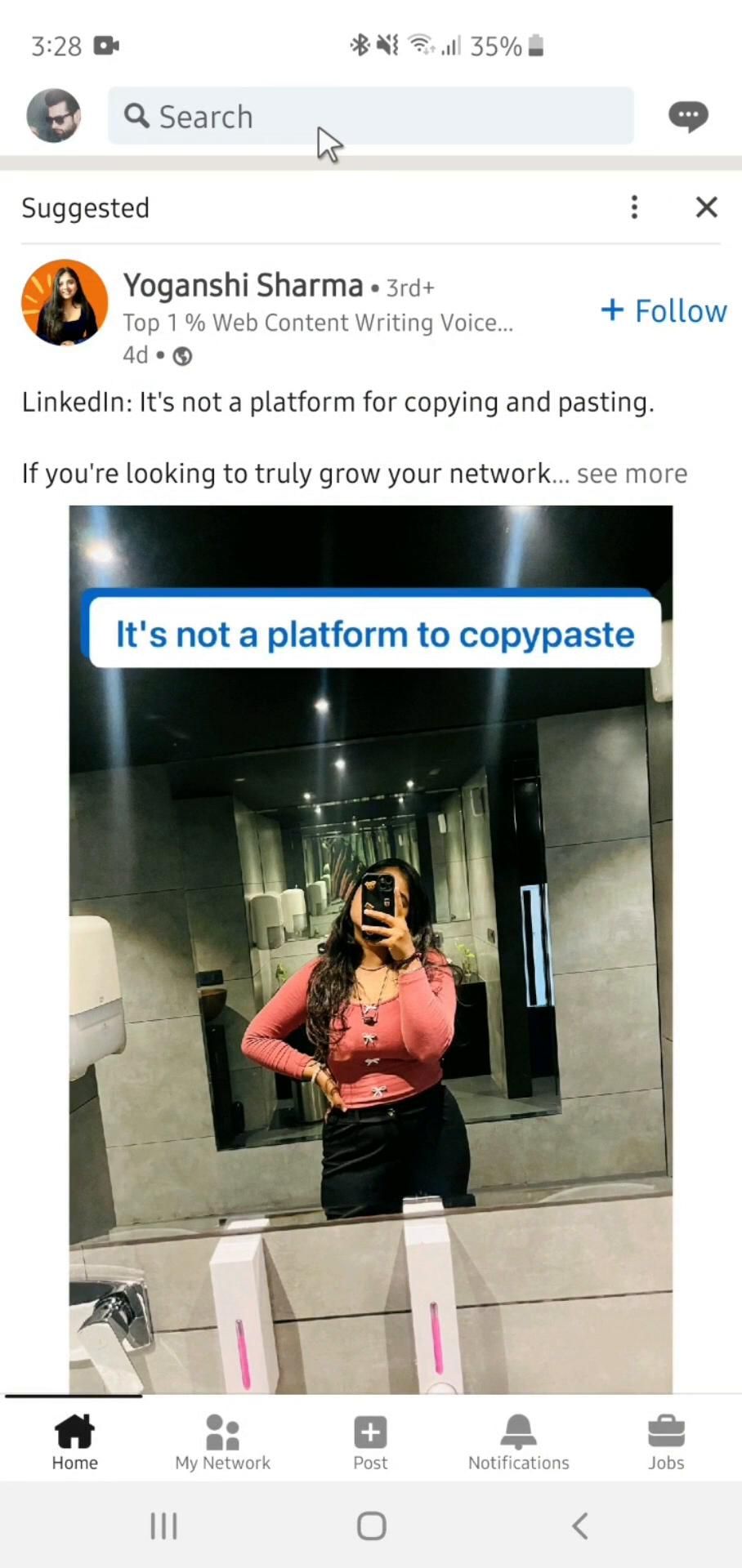 General browsing on LinkedIn video thumbnail