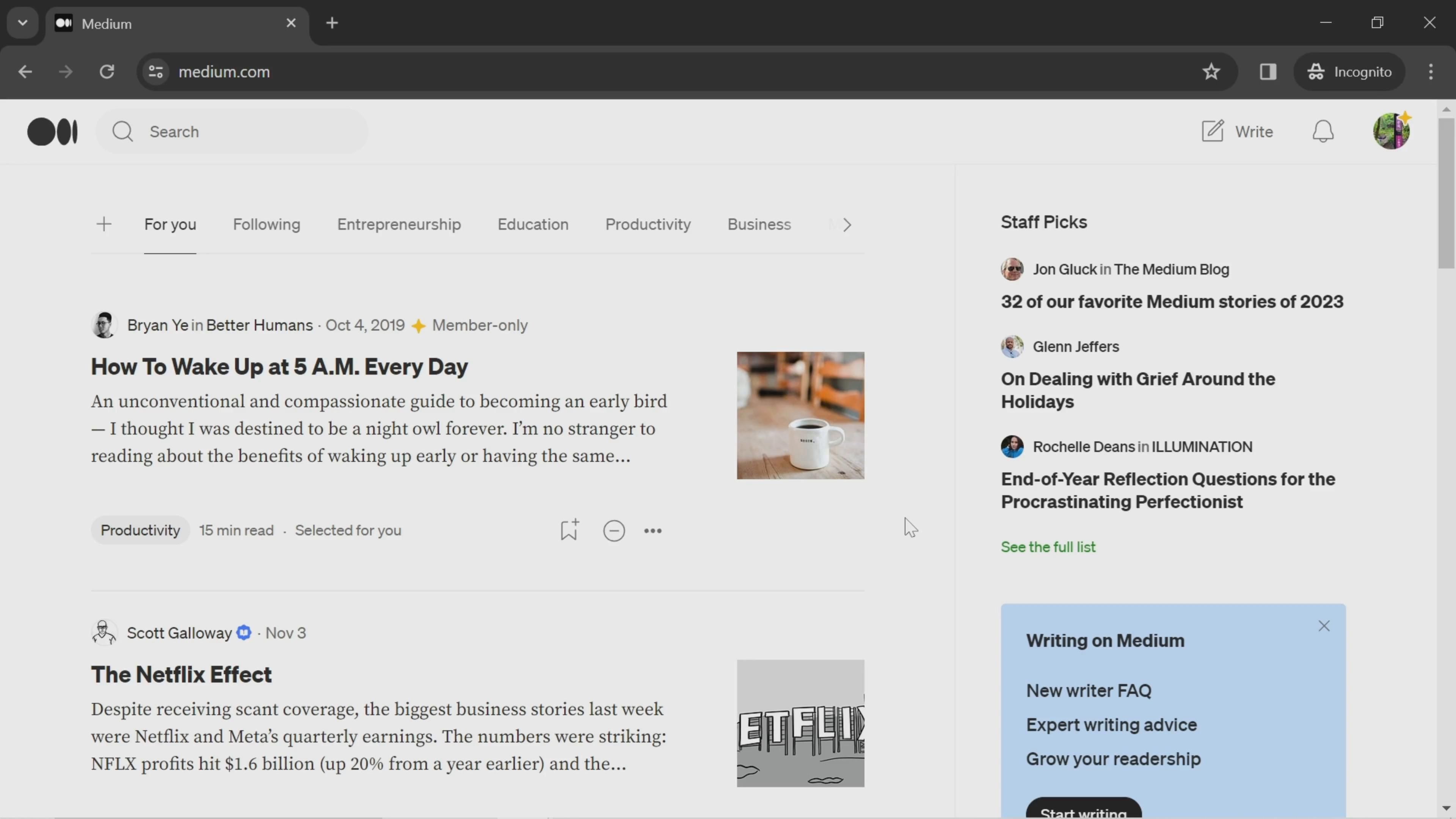 Medium screenshot