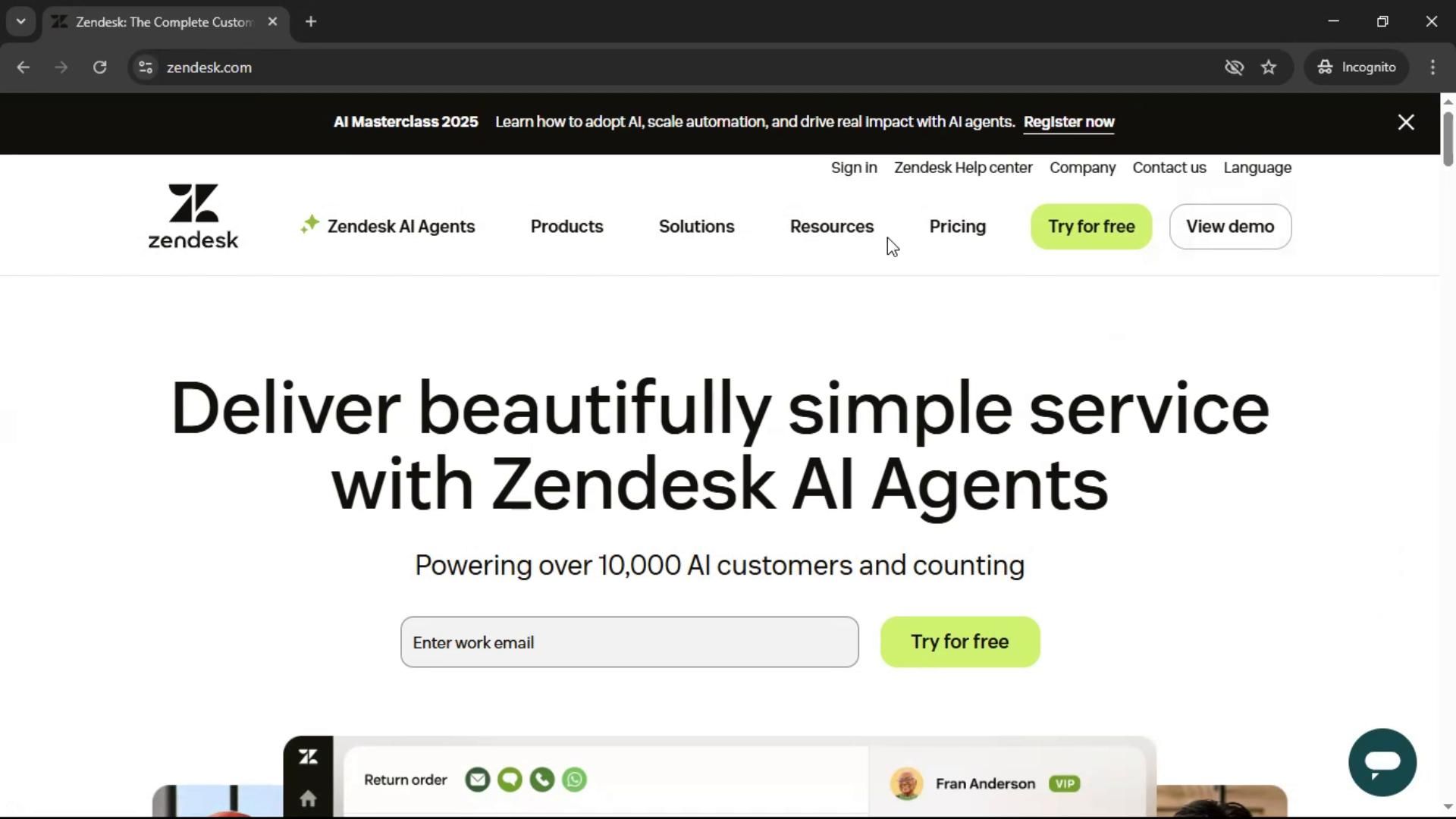 Logging in on Zendesk video thumbnail