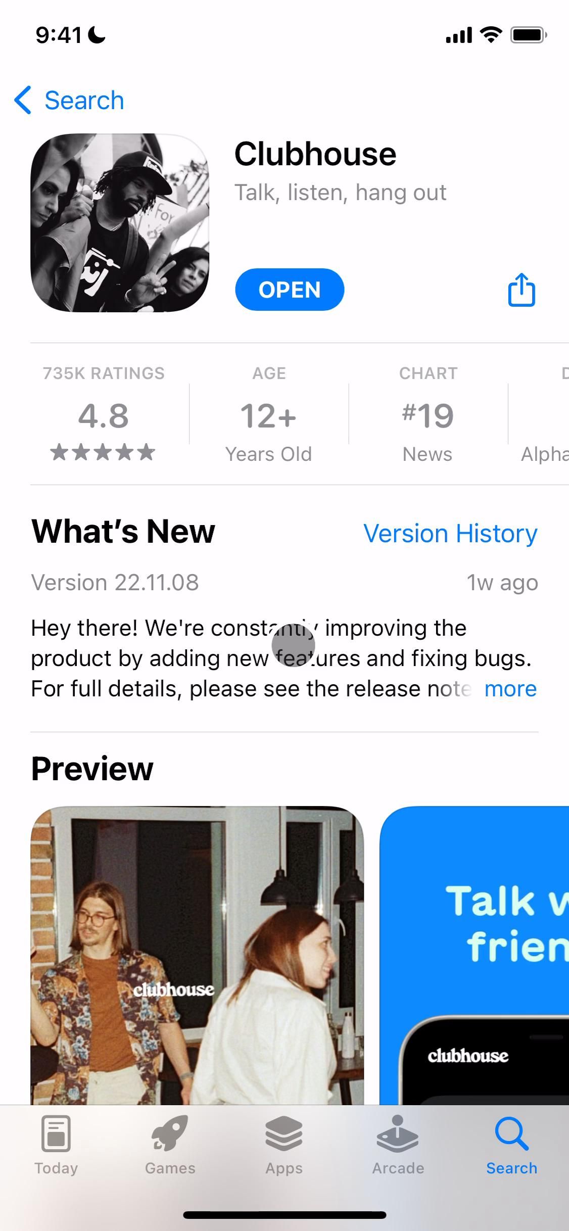 Video preview