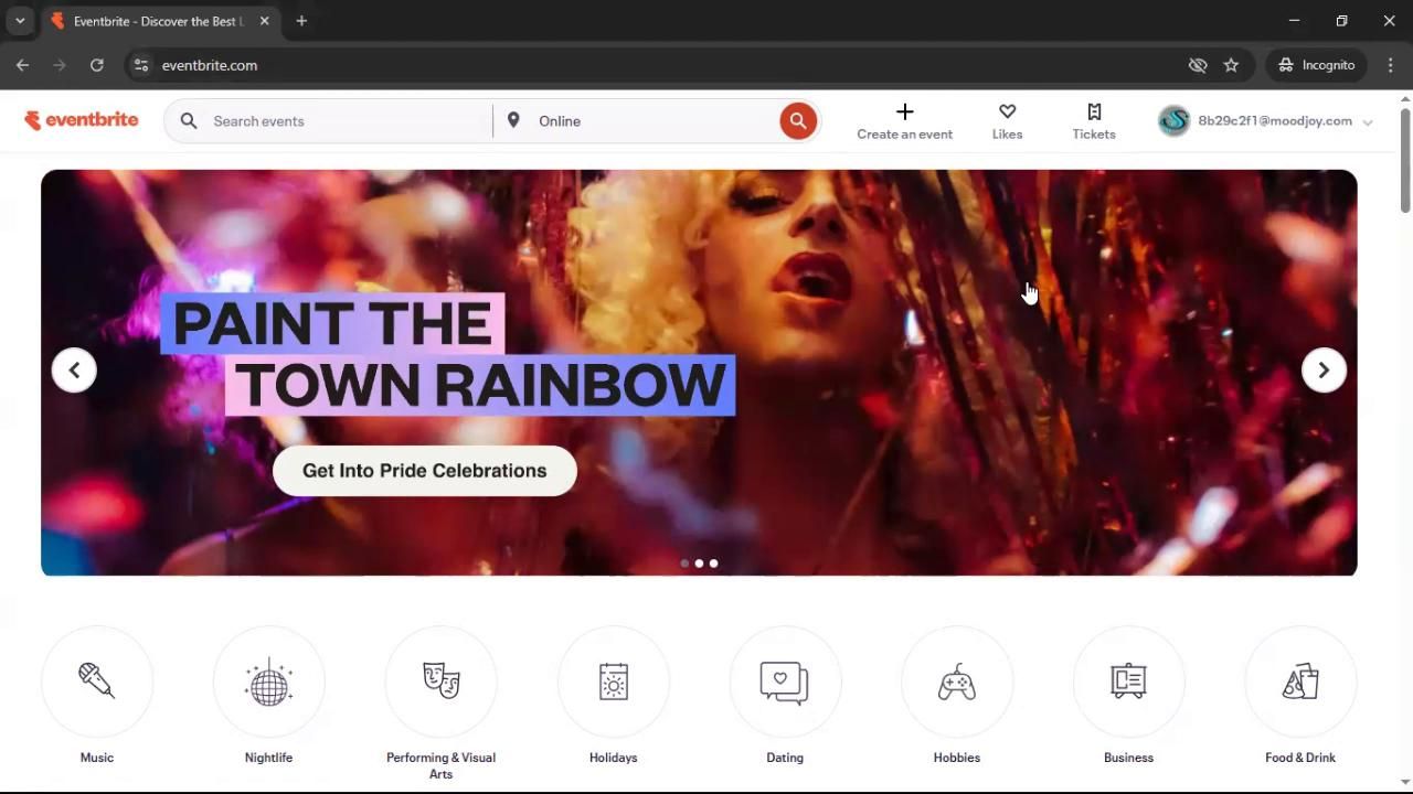 Attending an event on Eventbrite video thumbnail