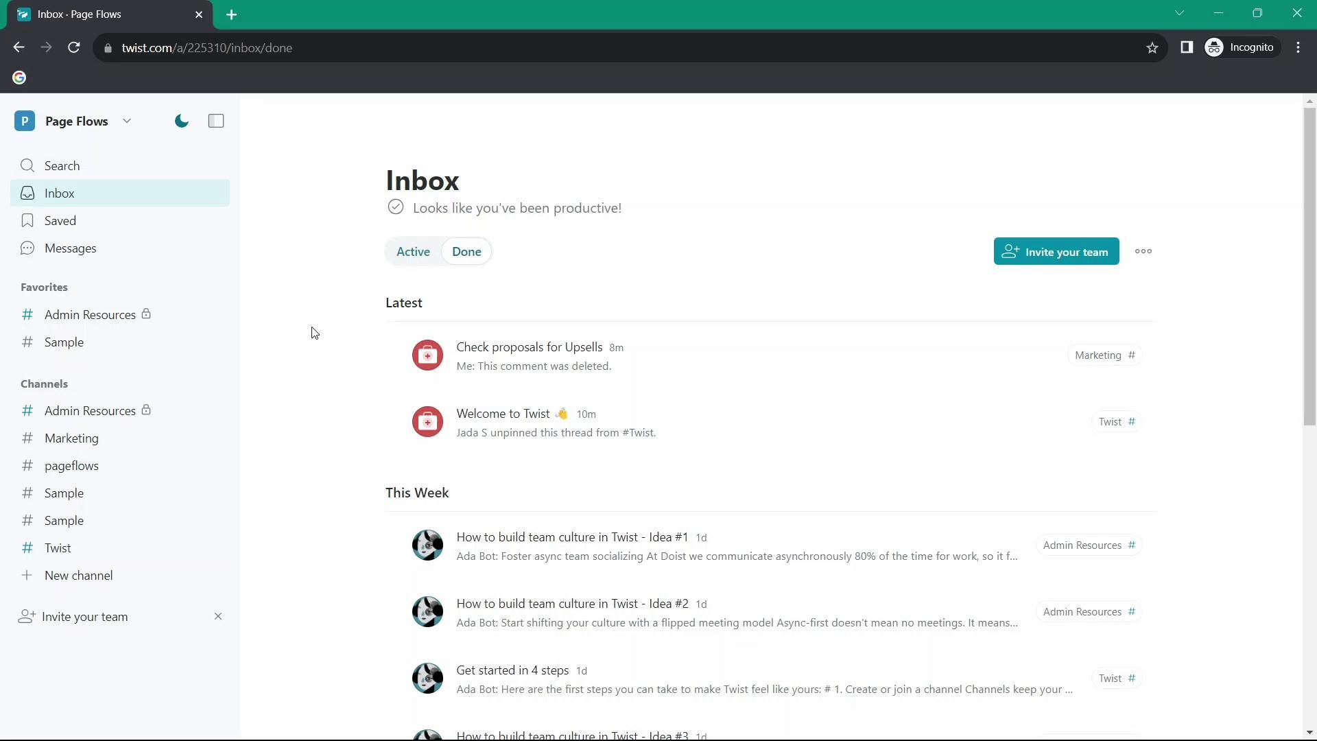 Twist screenshot