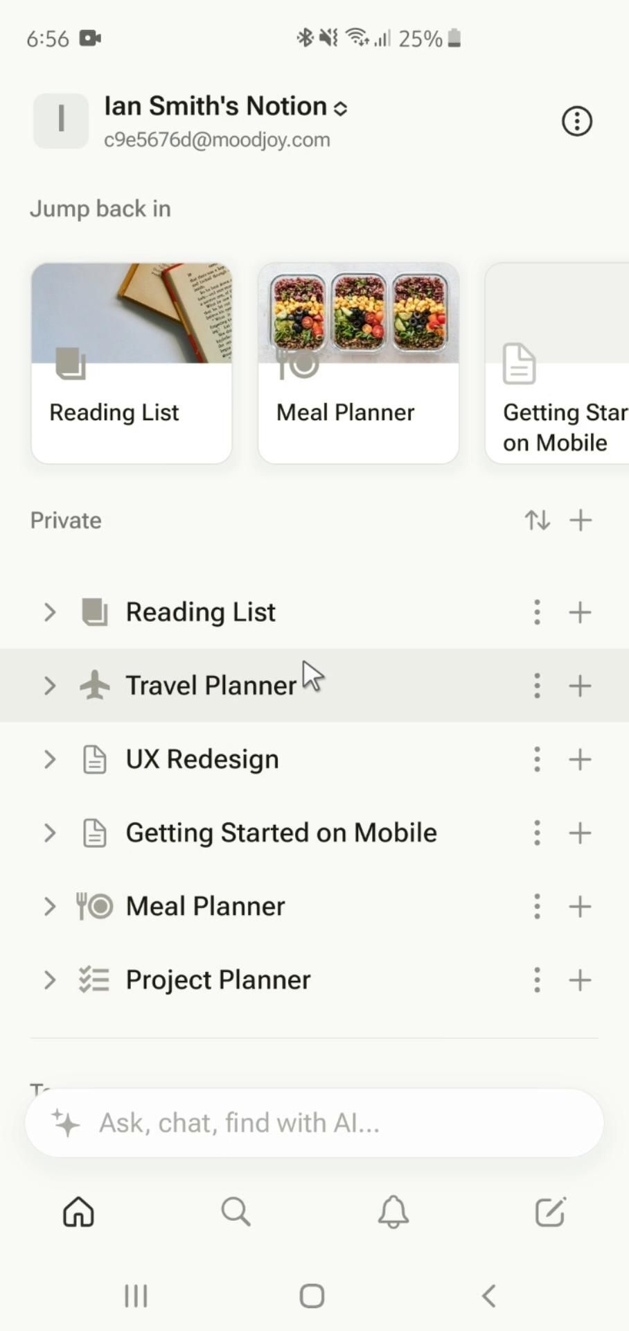 Notion screenshot